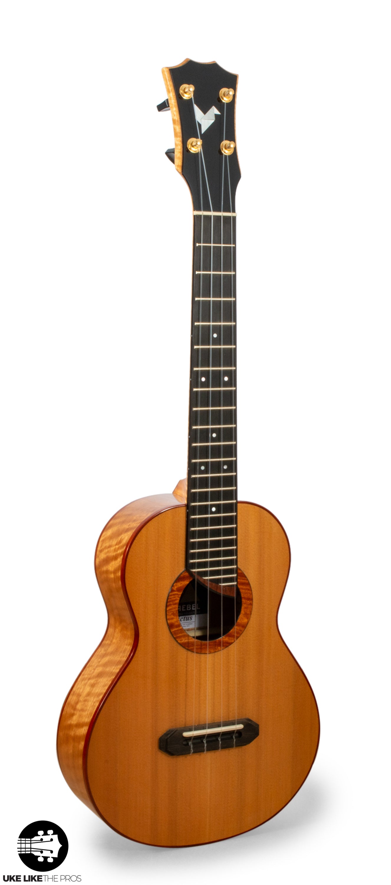 Rebel Double Invictus Tenor Ukulele "Pippen" Gloss Finish