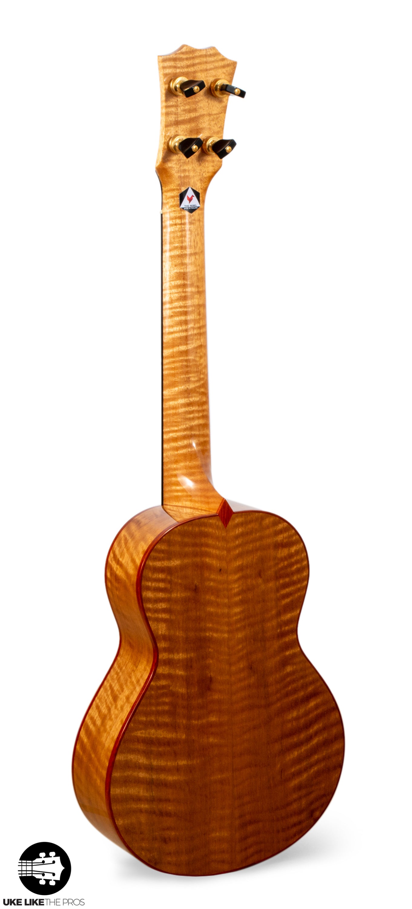 Rebel Double Invictus Tenor Ukulele "Pippen" Gloss Finish