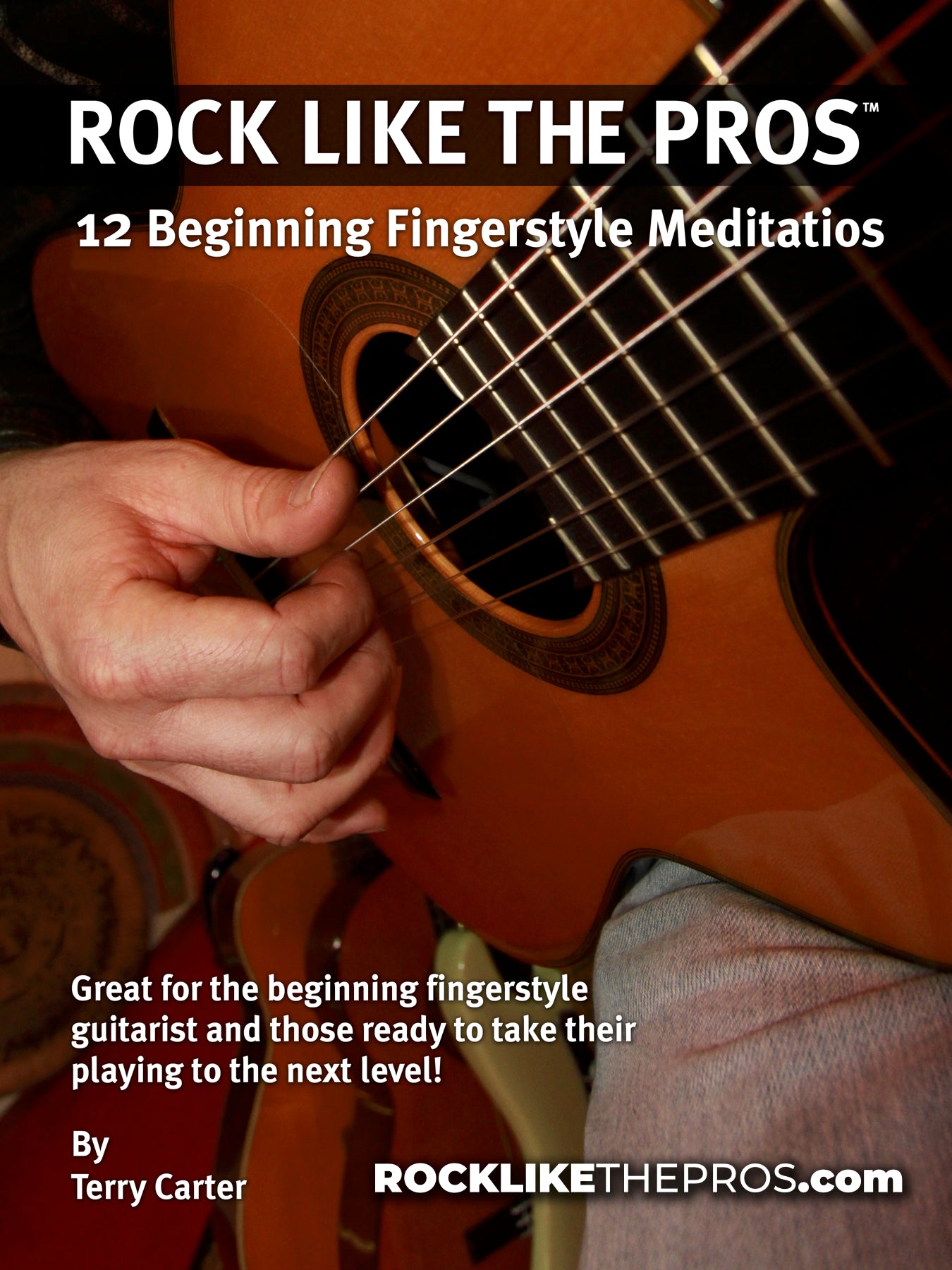 Rock Like The Pros 12 Beginning Guitar Fingerstyle Mediatios