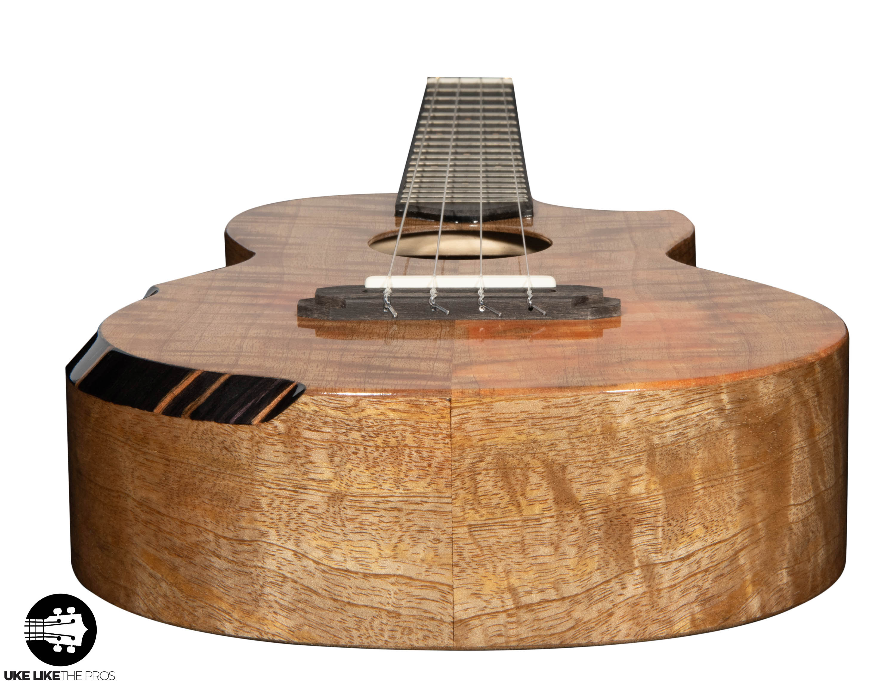 Rebel Prototype Double Creme Armrest Tenor Ukulele Solid Mango “Emmitt”