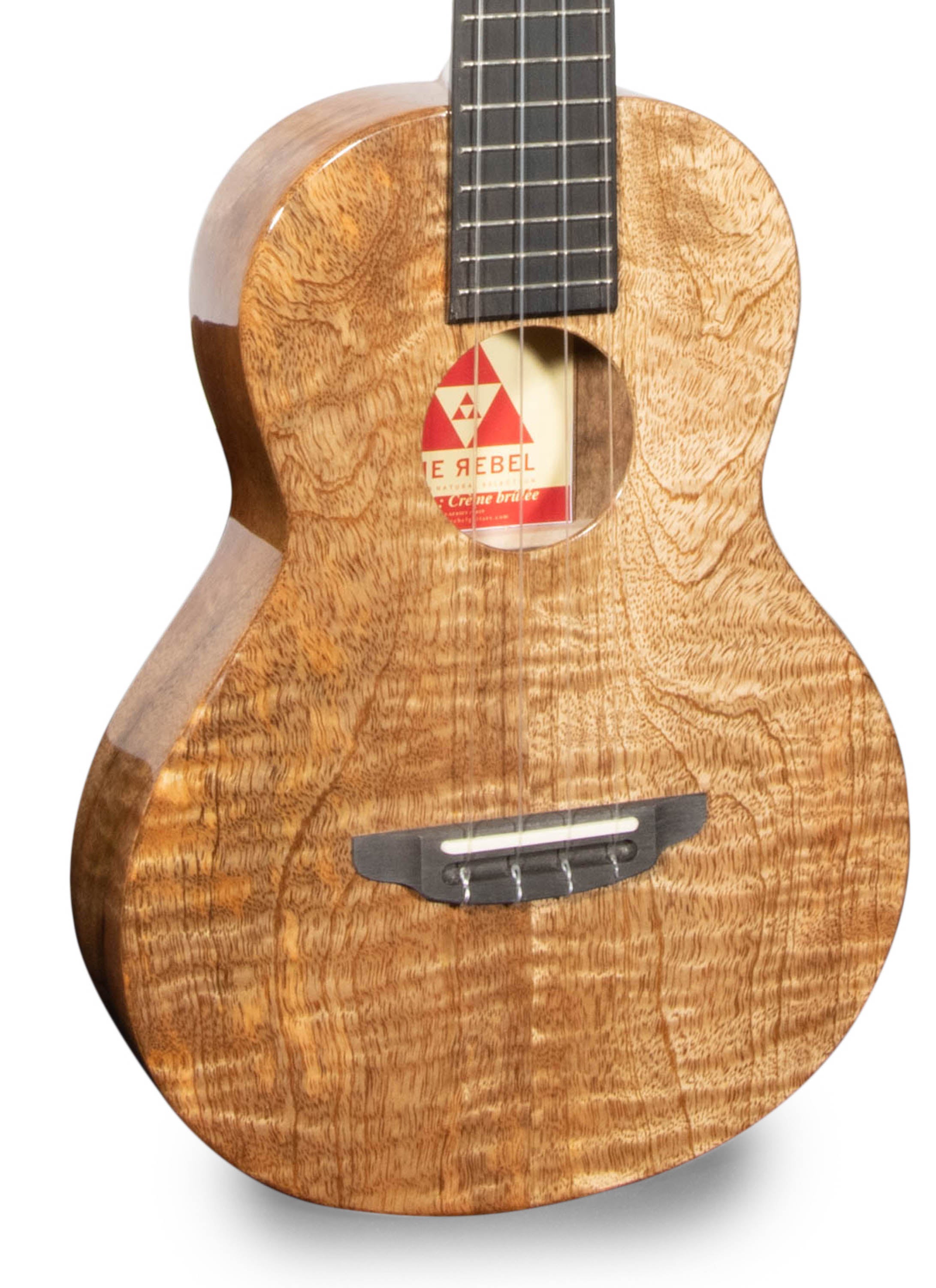 Rebel Creme Brulee Slimline Tenor Ukulele Solid Mango "Arwen" ULTP Top Rated