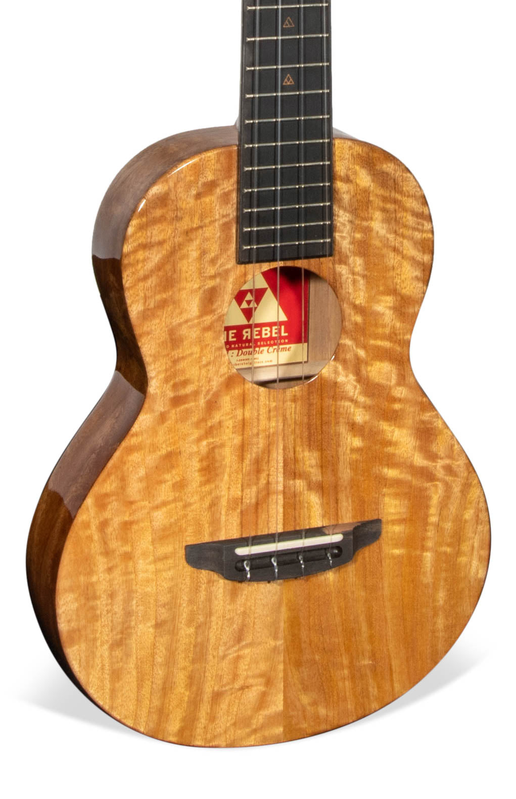 Rebel Creme Brulee Slimline Tenor Ukulele Solid Mango "Bambam" ULTP Top Rated