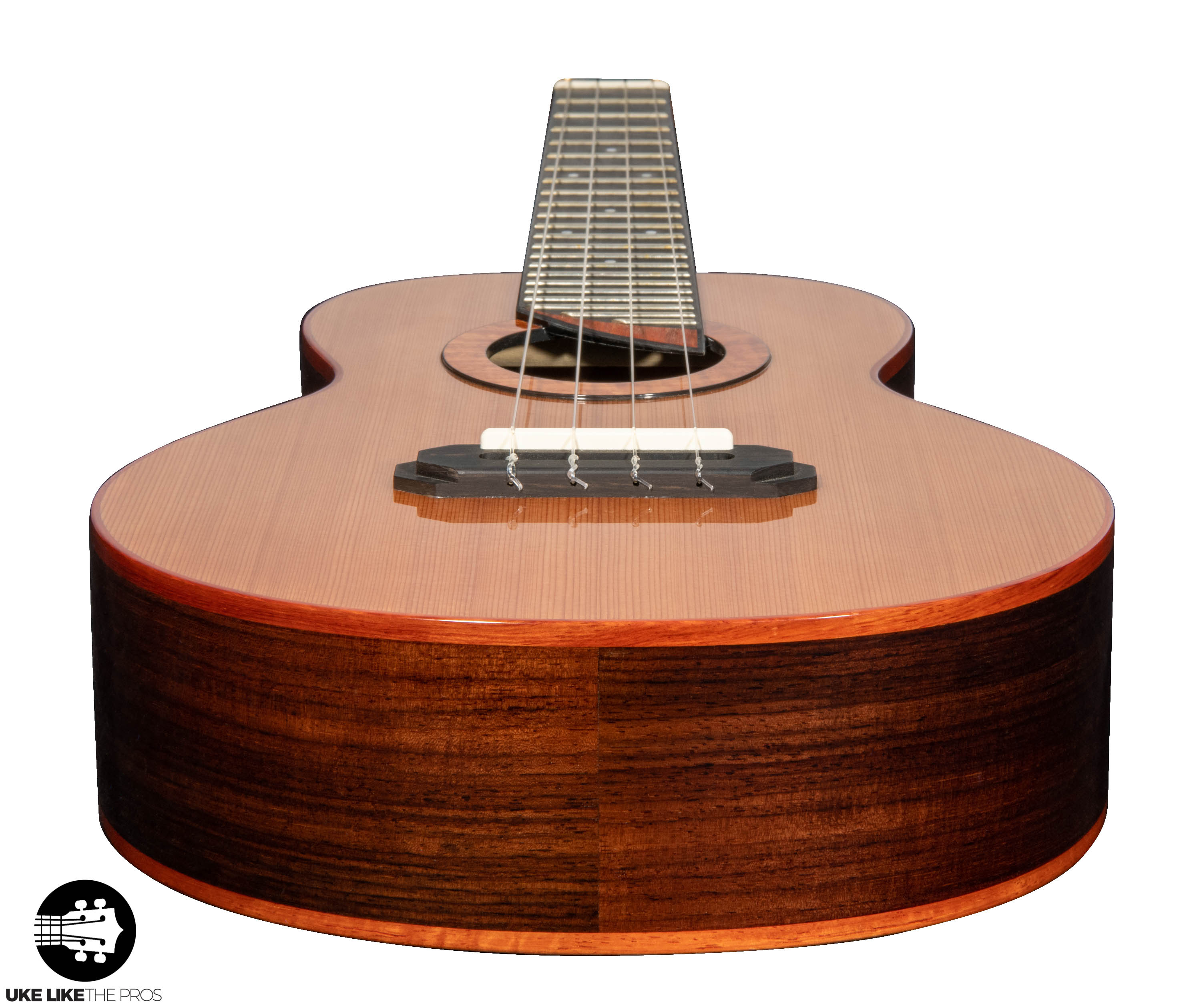 Rebel Double Invictus Tenor Ukulele Solid Cedar Top Rosewood "Finnigan"