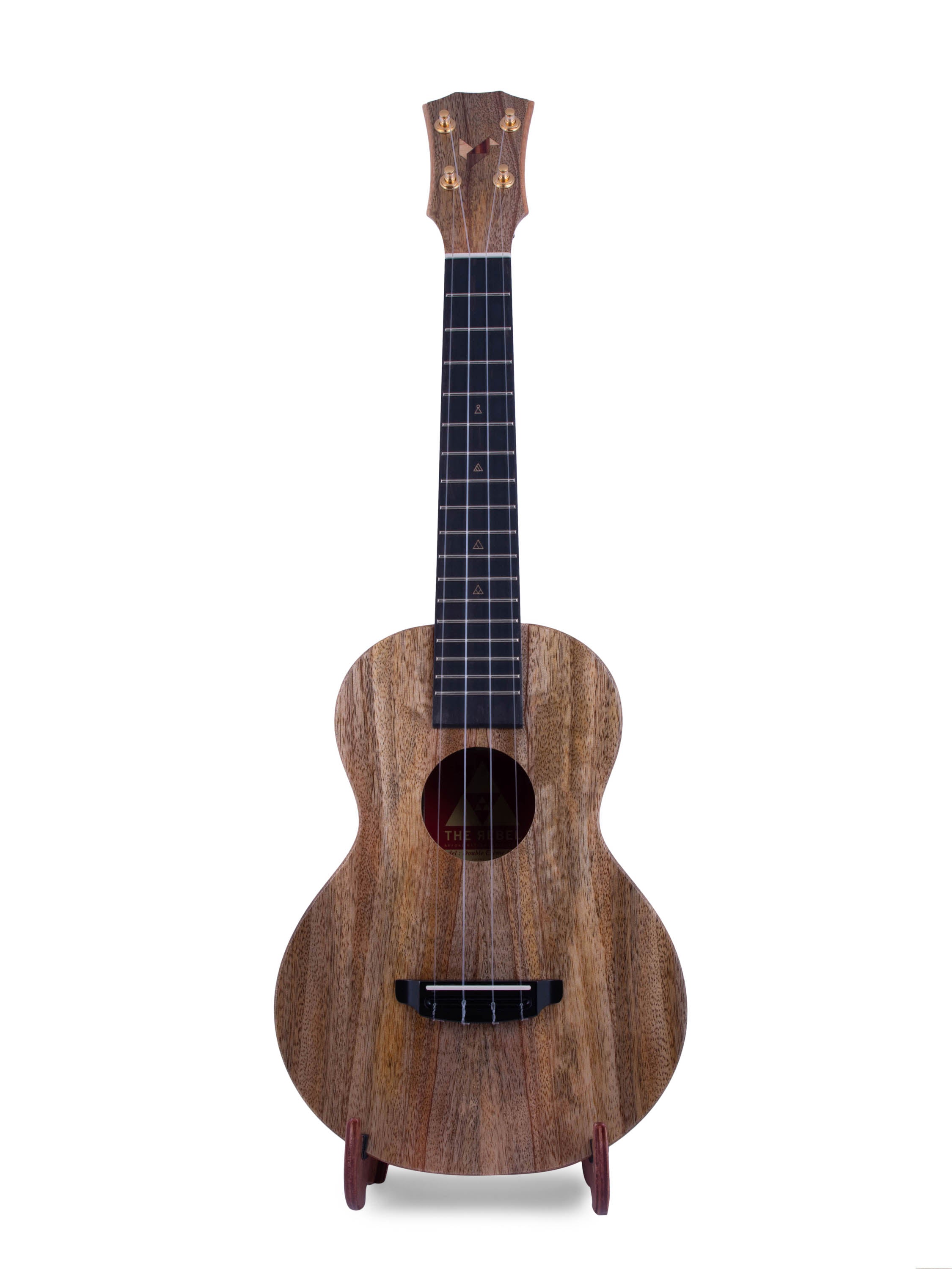Rebel Double Creme Concert Ukulele Solid Mango "Scout" Satin Finish