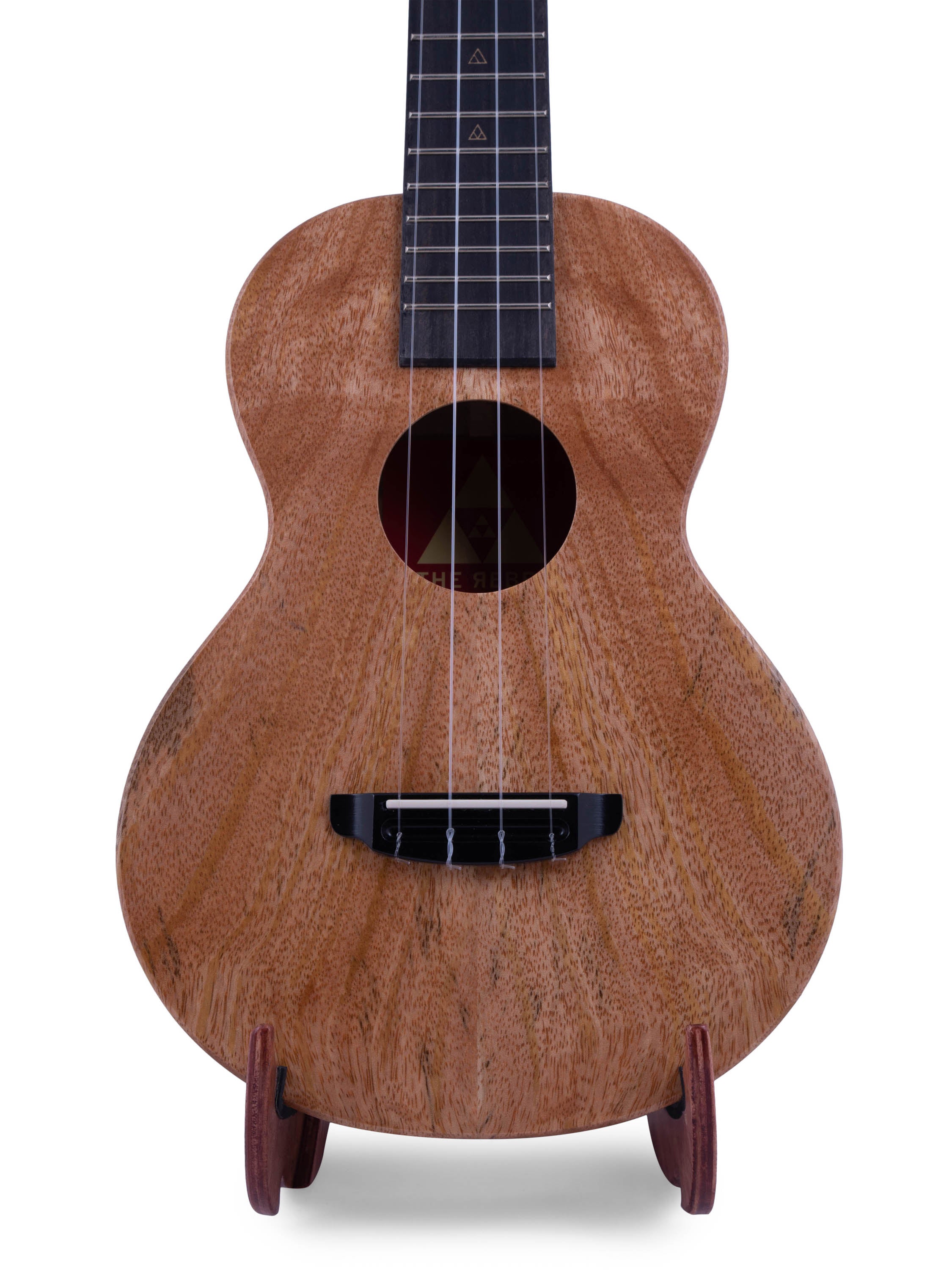 Rebel Double Creme Concert Ukulele Solid Mango "Tribe" Satin Finish