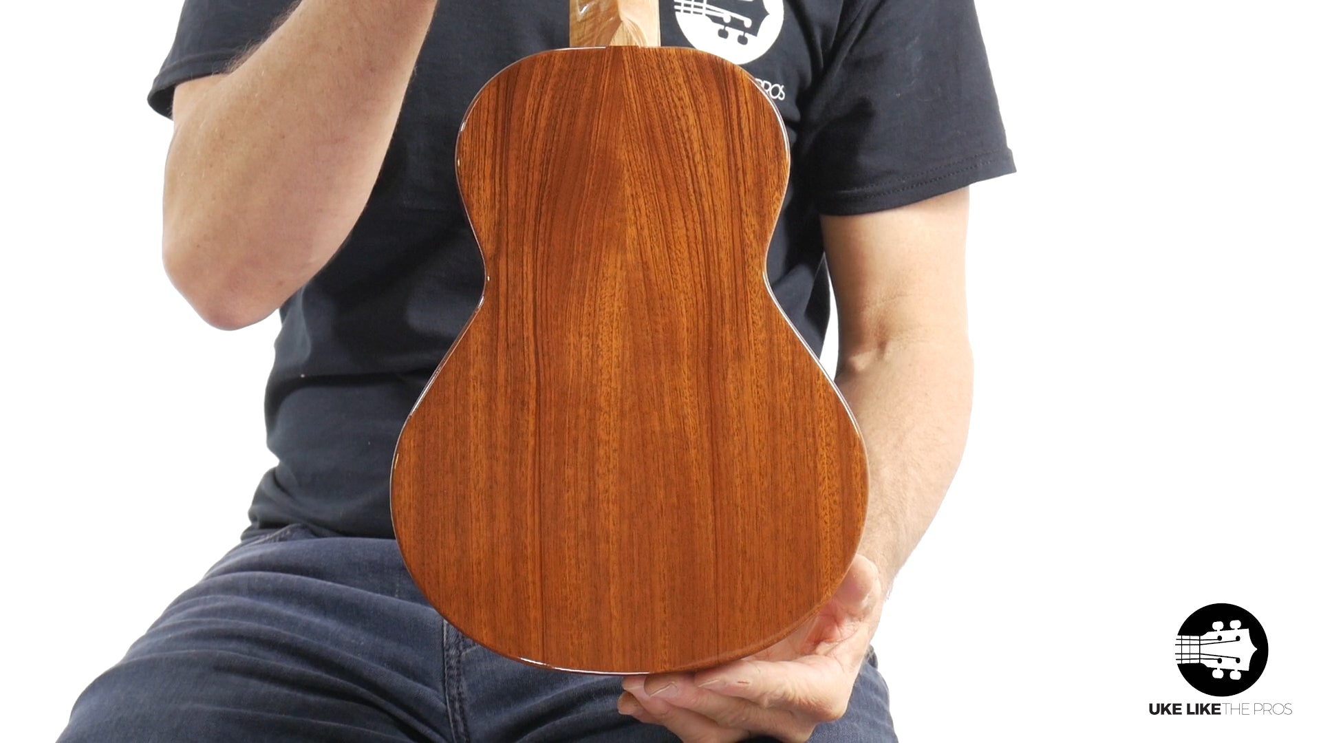 Rebel Double Cheese Tenor Ukulele Solid Spruce Top and Mahogany "Shooting Star"