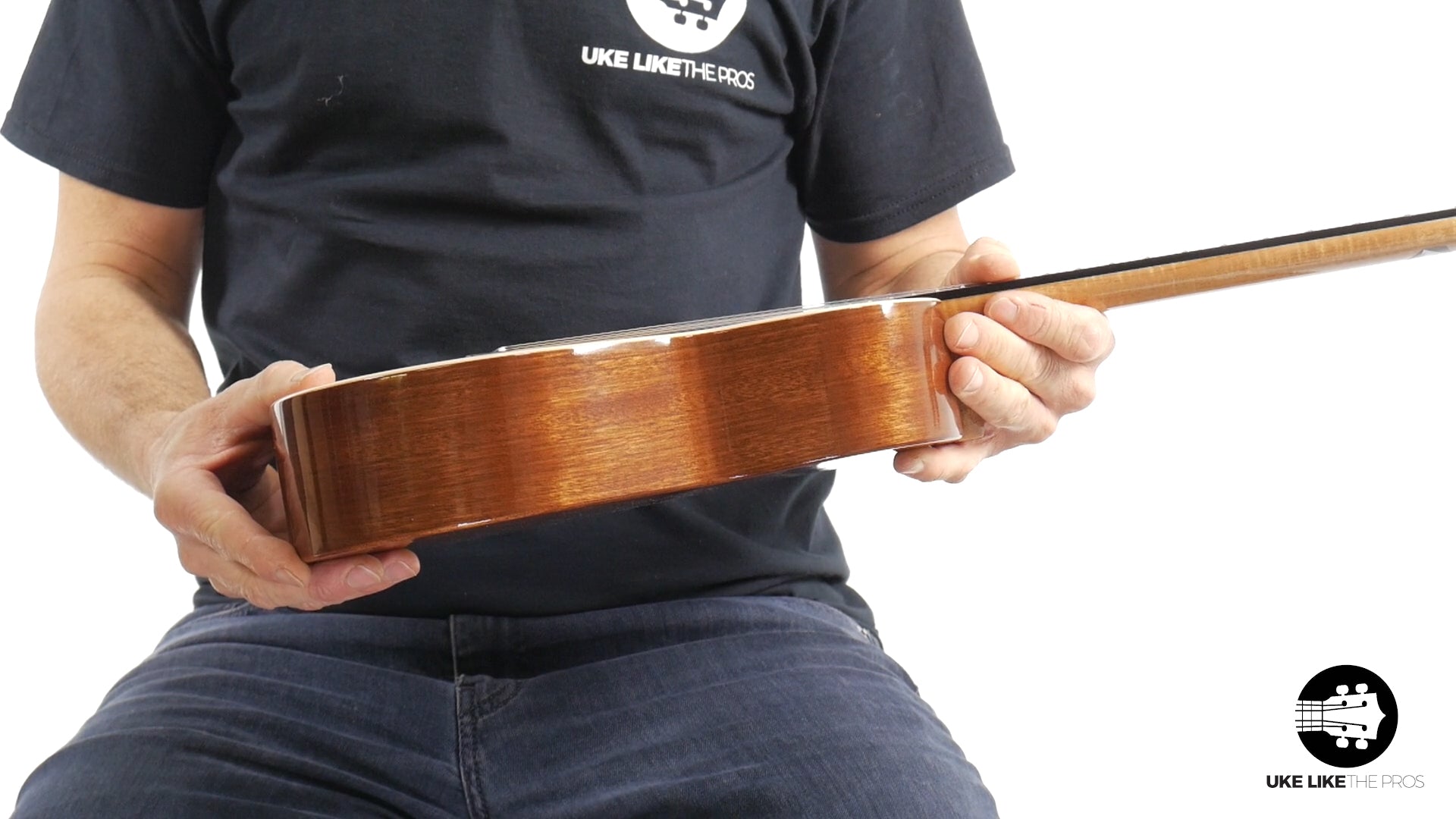 Rebel Double Cheese Tenor Ukulele Solid Spruce Top and Mahogany "Shooting Star"