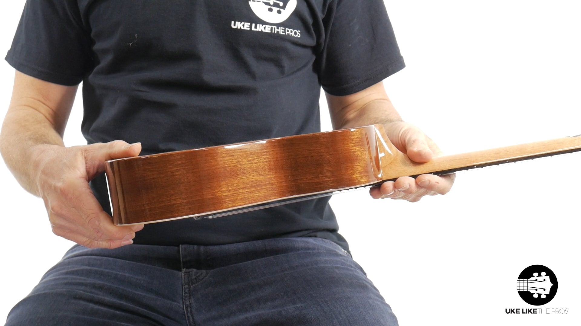 Rebel Double Cheese Tenor Ukulele Solid Spruce Top and Mahogany "Shooting Star"