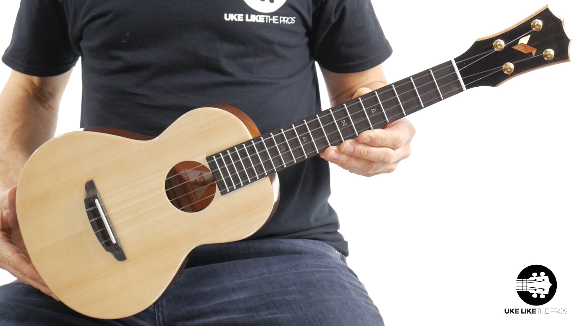 Rebel Double Cheese Tenor Ukulele Solid Spruce Top and Mahogany "Spitfire"