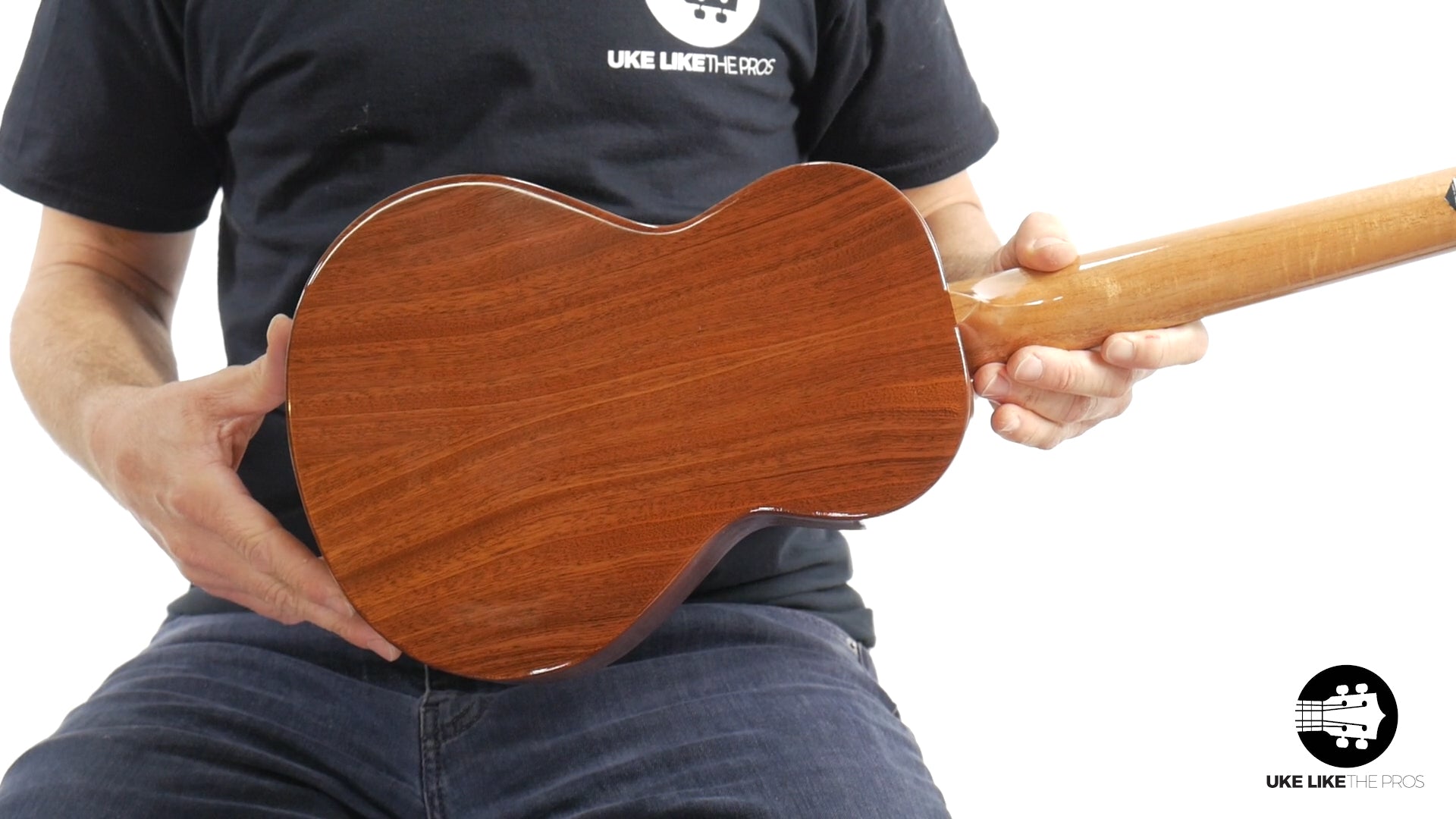 Rebel Double Cheese Tenor Ukulele Solid Spruce Top and Mahogany "Spitfire"