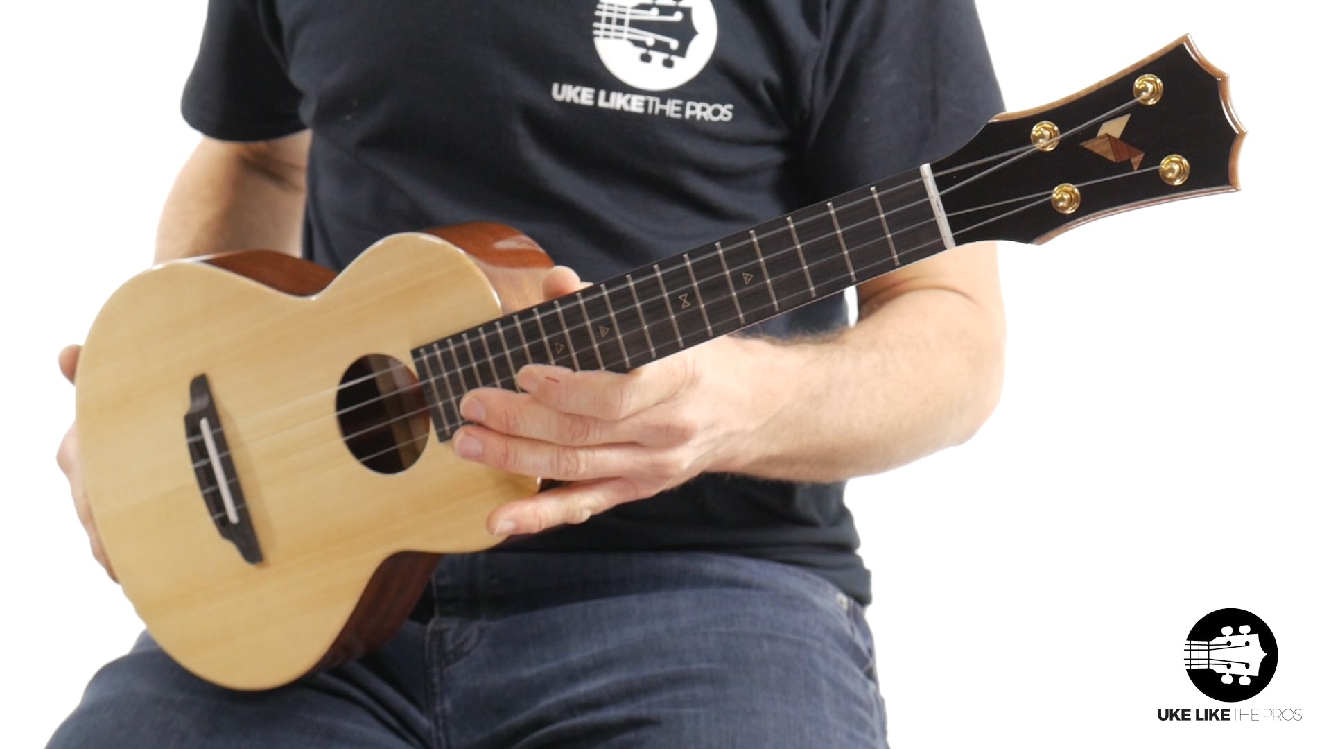 Rebel Double Cheese Tenor Ukulele Solid Spruce Top and Mahogany "Spitfire"