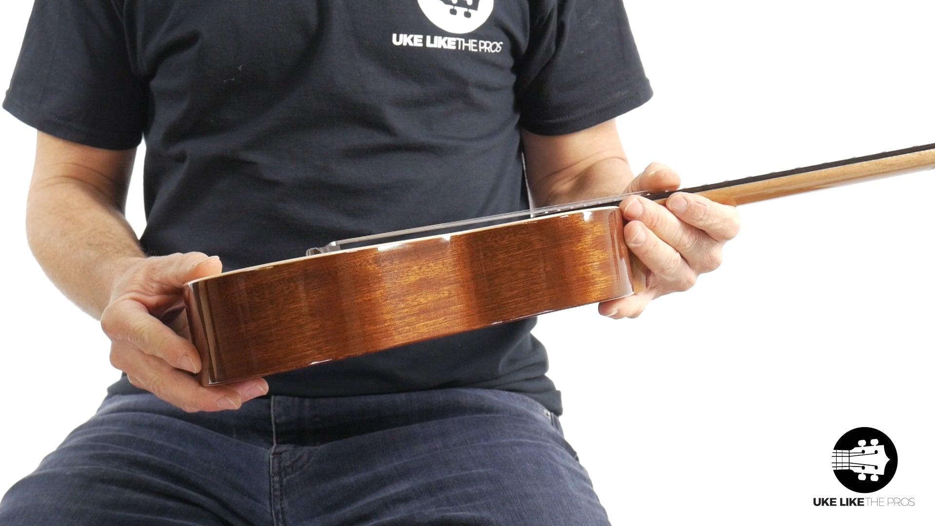 Rebel Double Cheese Tenor Ukulele Solid Spruce Top and Mahogany "Spitfire"