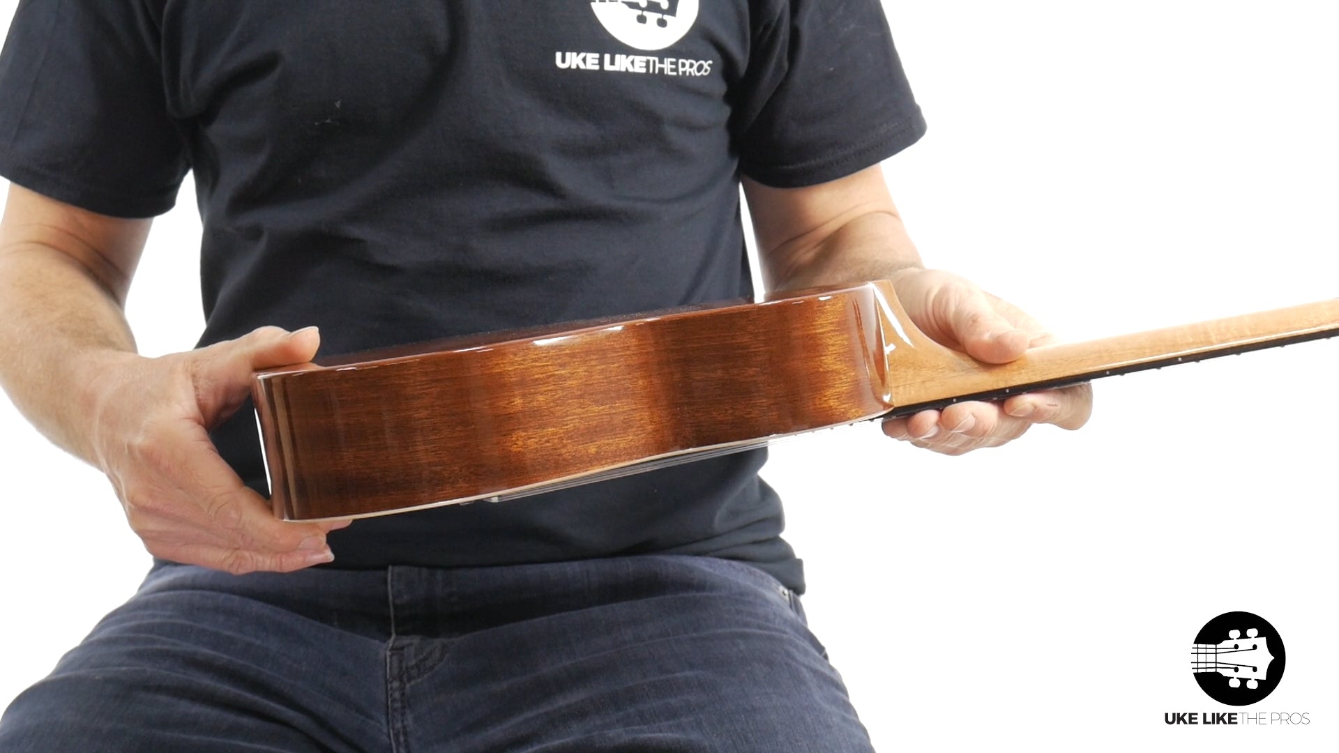 Rebel Double Cheese Tenor Ukulele Solid Spruce Top and Mahogany "Spitfire"