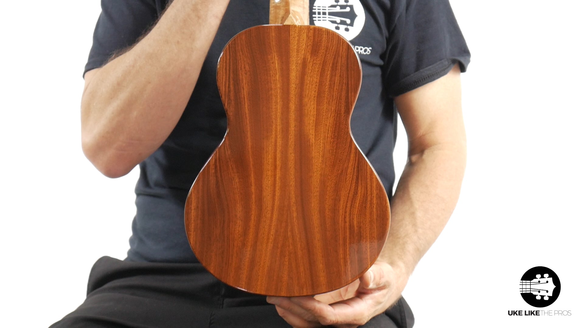 Rebel Double Cheese Tenor Ukulele Solid Spruce Top and Mahogany "The Outlaw"