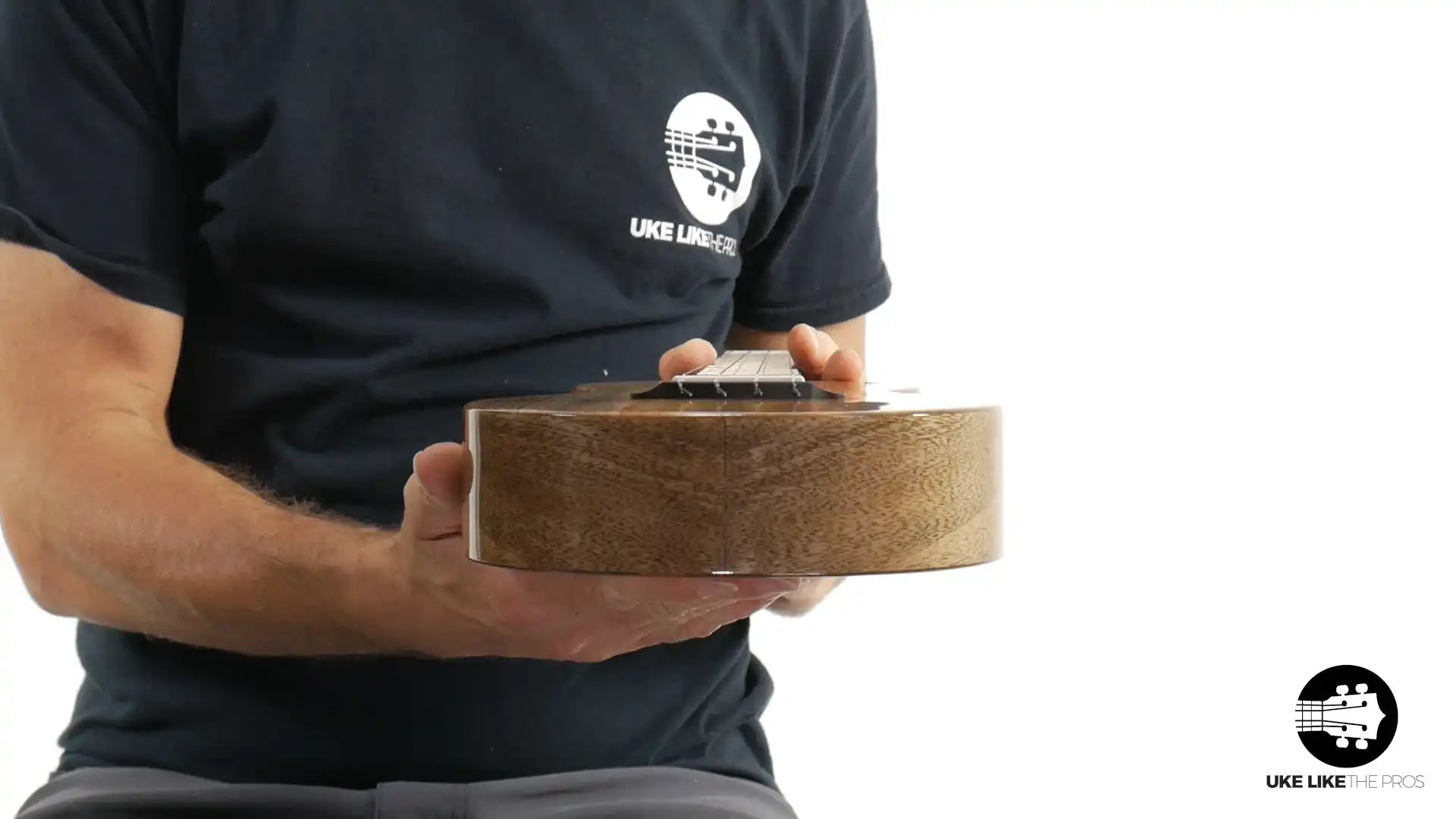 Rebel Double Creme Concert ukulele with natural wood finish at Terry Carter Music Store