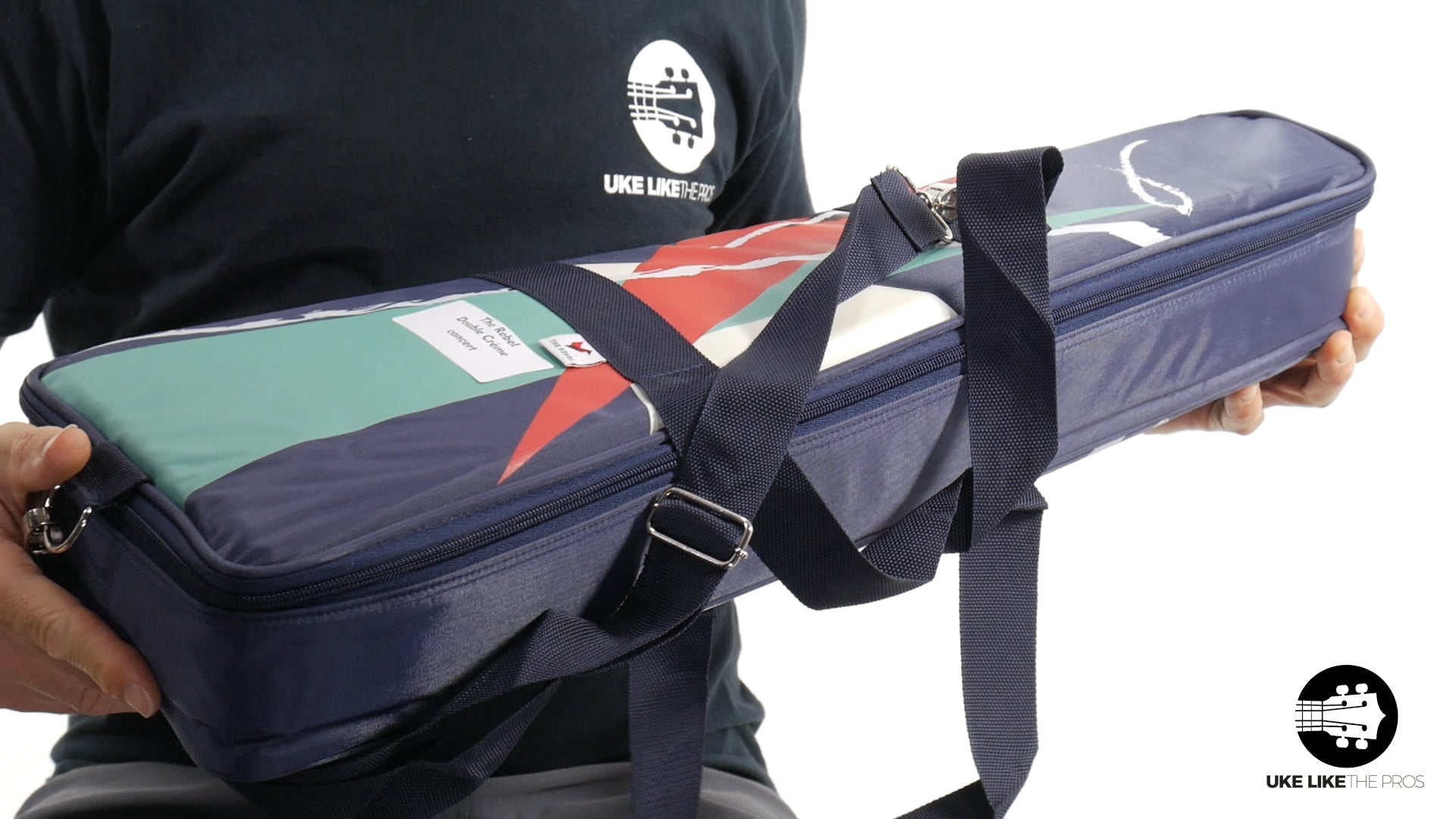 Rebel Double Creme Concert Ukulele Solid Mango "Galaxy"