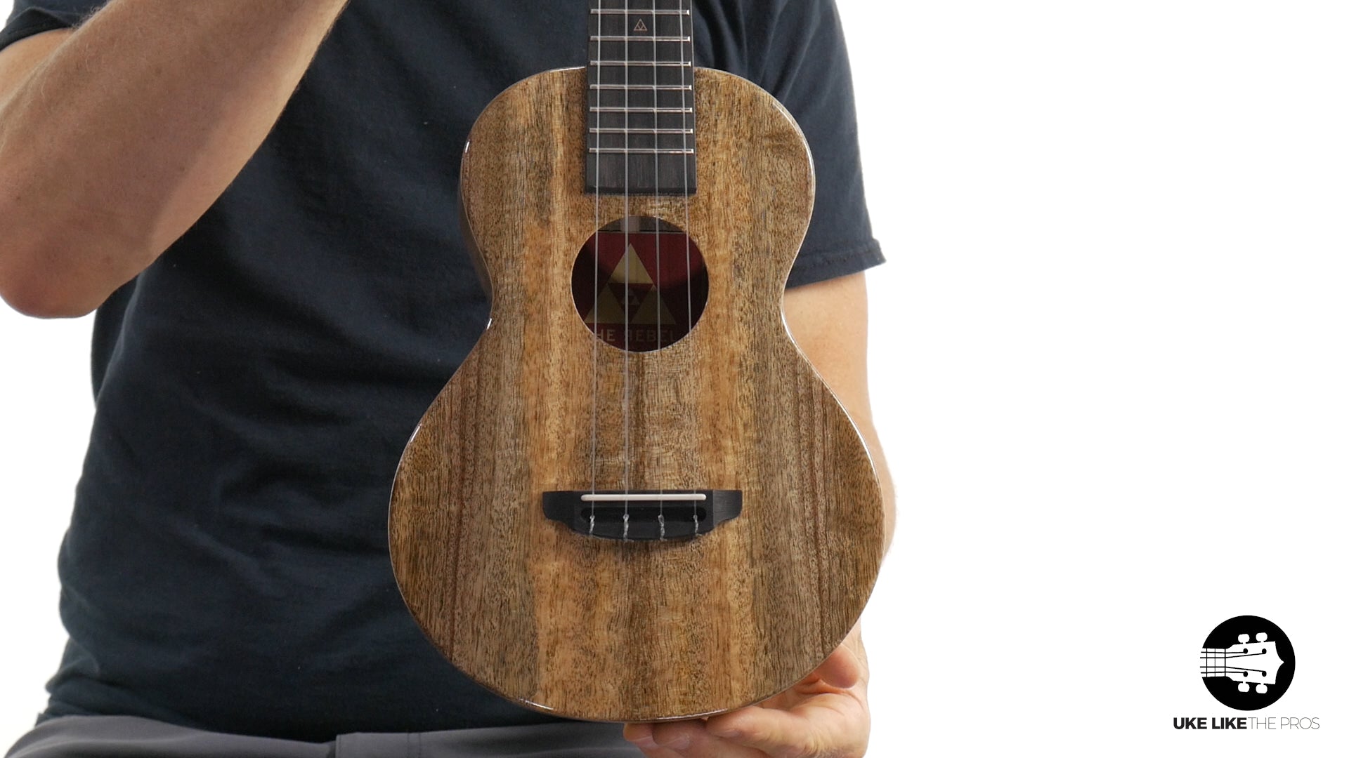 Rebel Double Creme Concert Ukulele Solid Mango "Galaxy"