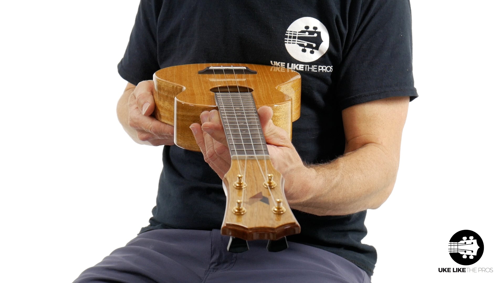 Rebel Double Creme Mango Super Concert Ukulele "Avril"