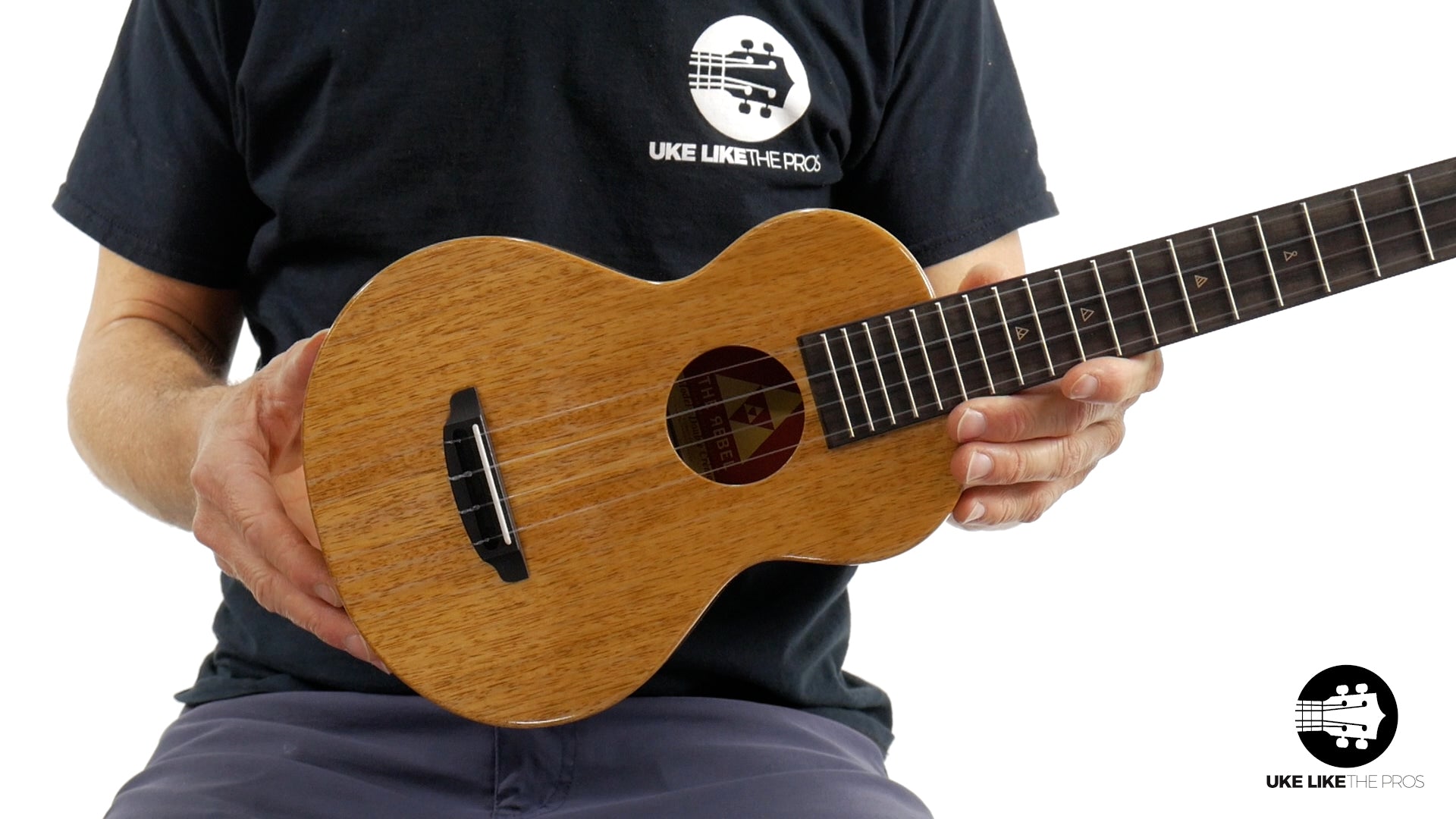 Rebel Double Creme Mango Super Concert Ukulele "Avril"