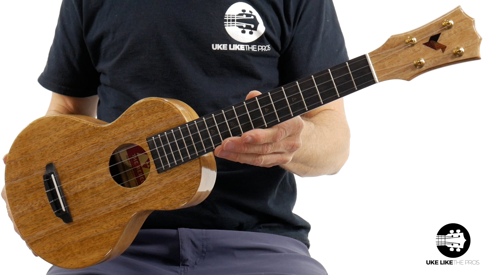 Rebel Double Creme Mango Super Concert Ukulele "Carolina"