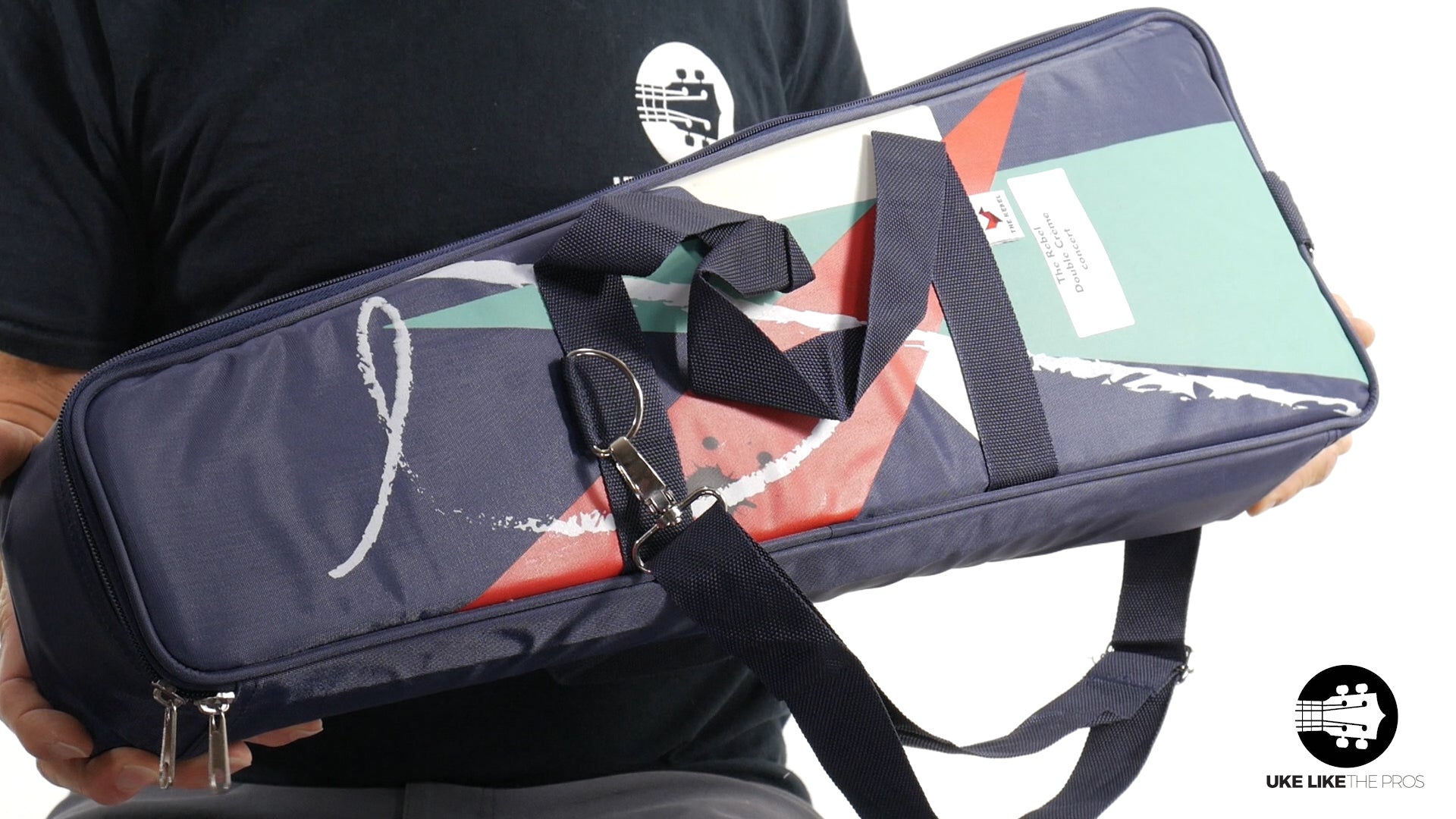 Rebel Double Creme Concert Ukulele Solid Mango "Star Lord"