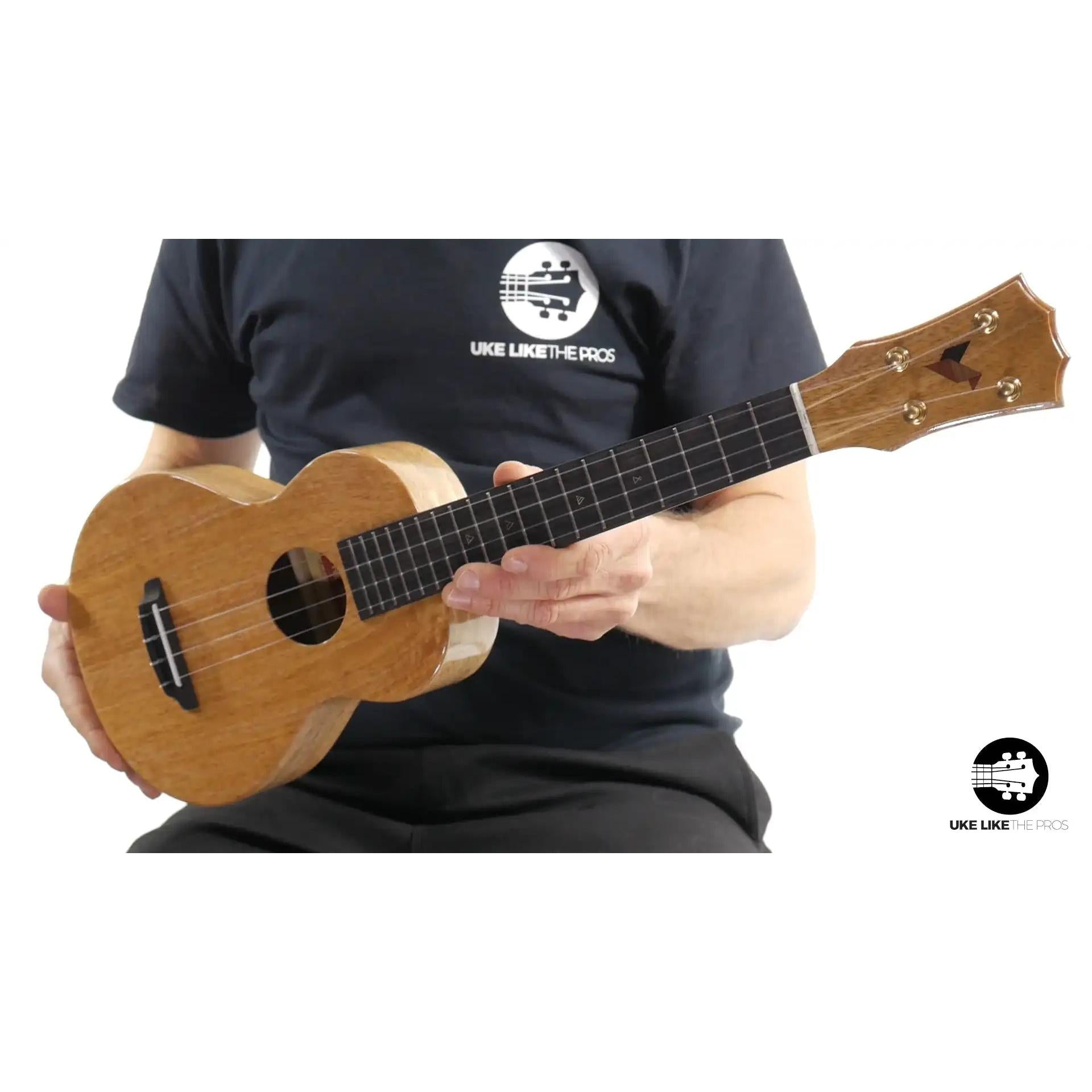 Rebel Double Creme Mango Magic ukulele with mango wood body at Terry Carter Music Store