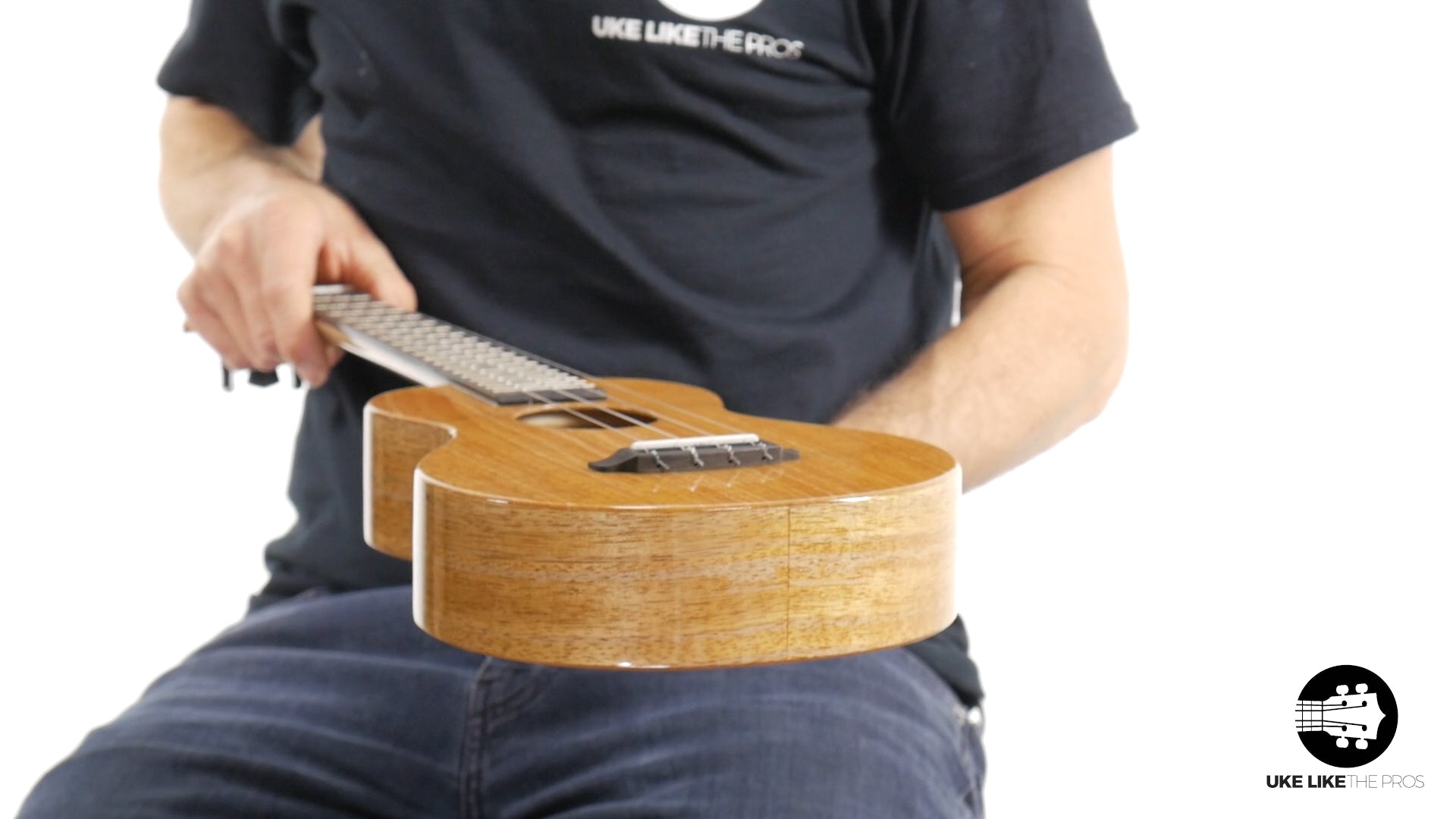 Rebel Double Creme Long Neck Concert Ukulele Mango "Oingo Boingo"