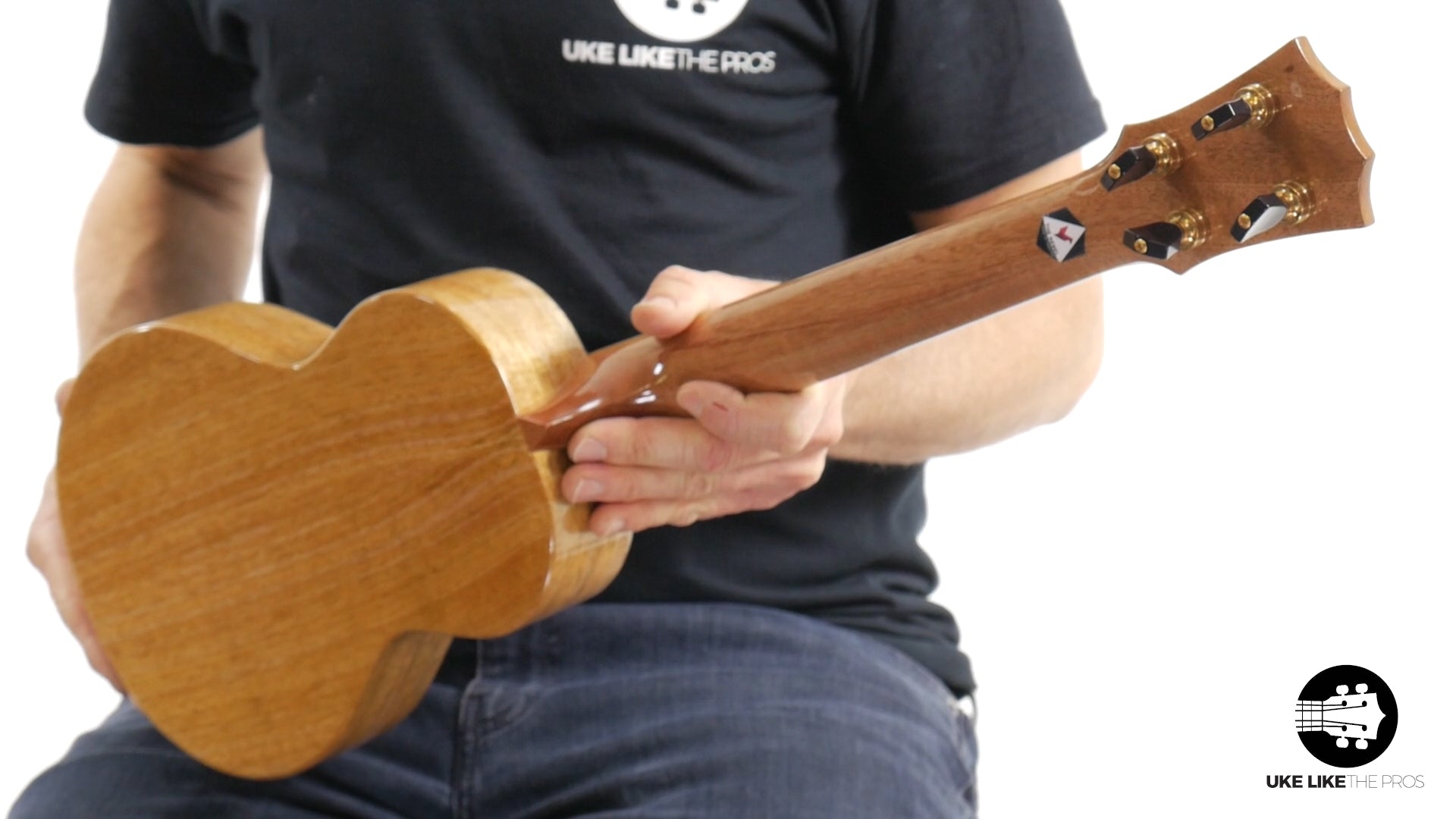 Rebel Double Creme Long Neck Concert Ukulele Mango "Oingo Boingo"