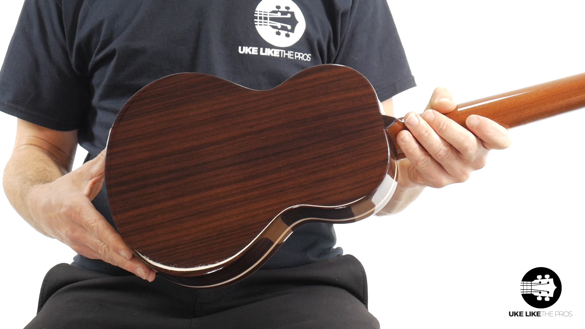 Rebel Quark Tenor Ukulele Solid Spruce Top and Rosewood "Sir Duke"