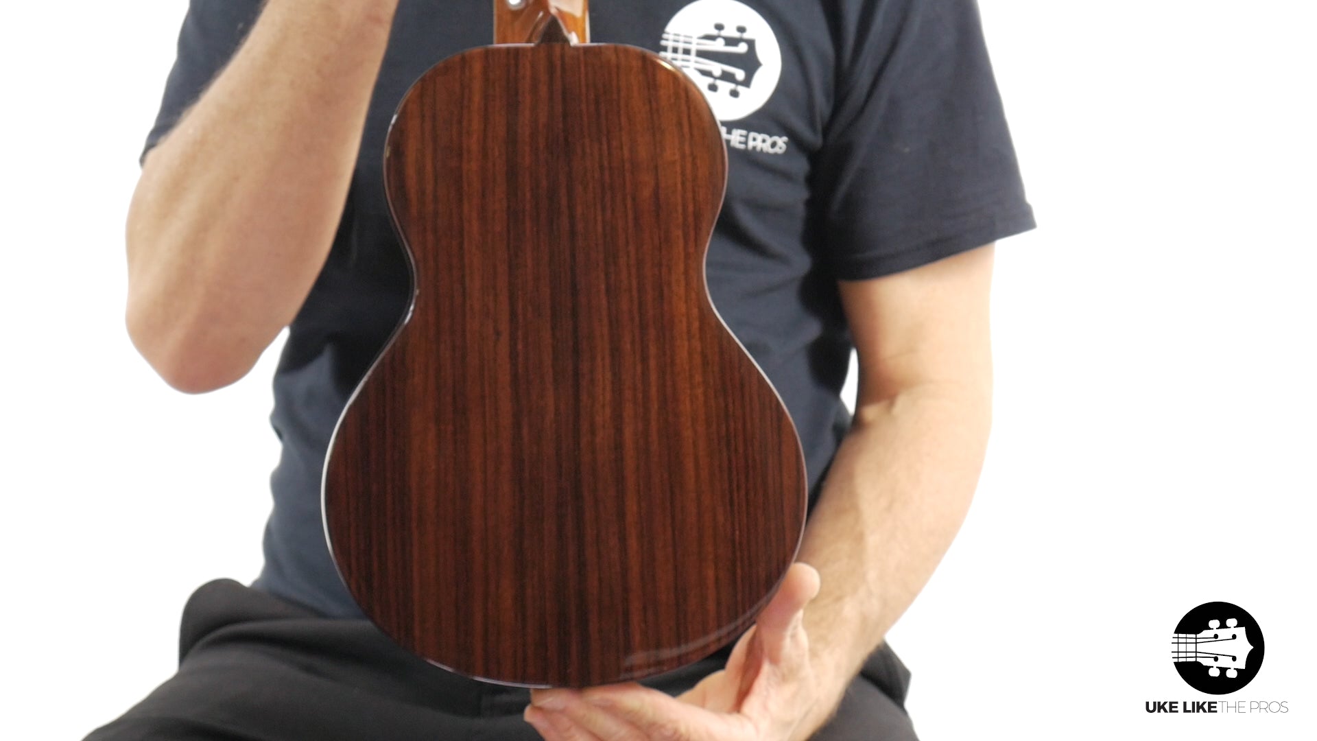 Rebel Quark Tenor Ukulele Solid Spruce Top and Rosewood "Sir Duke"