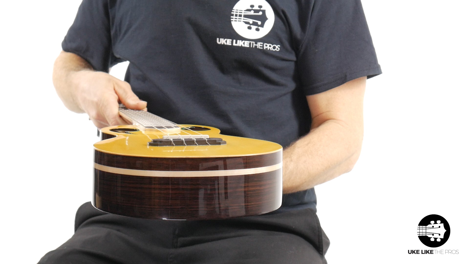 Rebel Quark Tenor Ukulele Solid Spruce Top and Rosewood "Sir Duke"