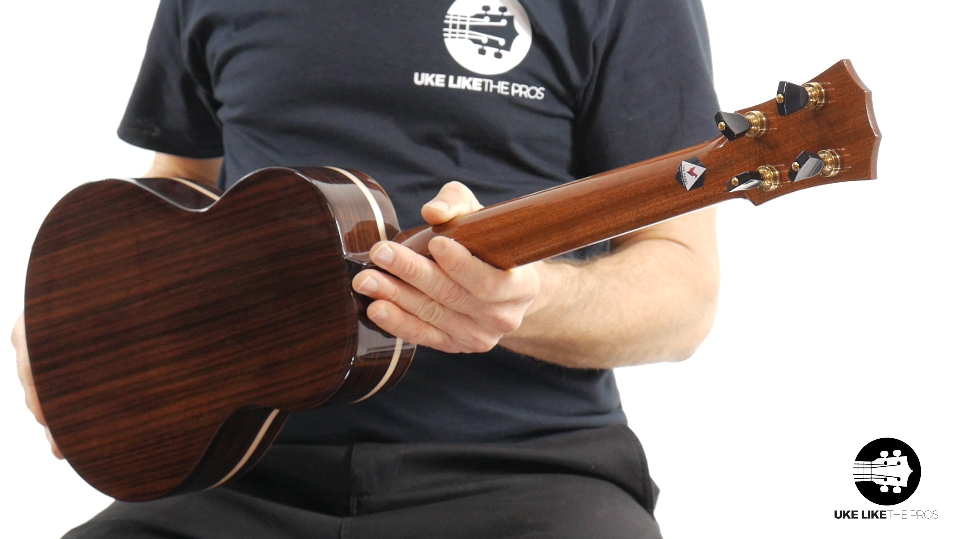 Rebel Quark Tenor Ukulele Solid Spruce Top and Rosewood "Sir Duke"