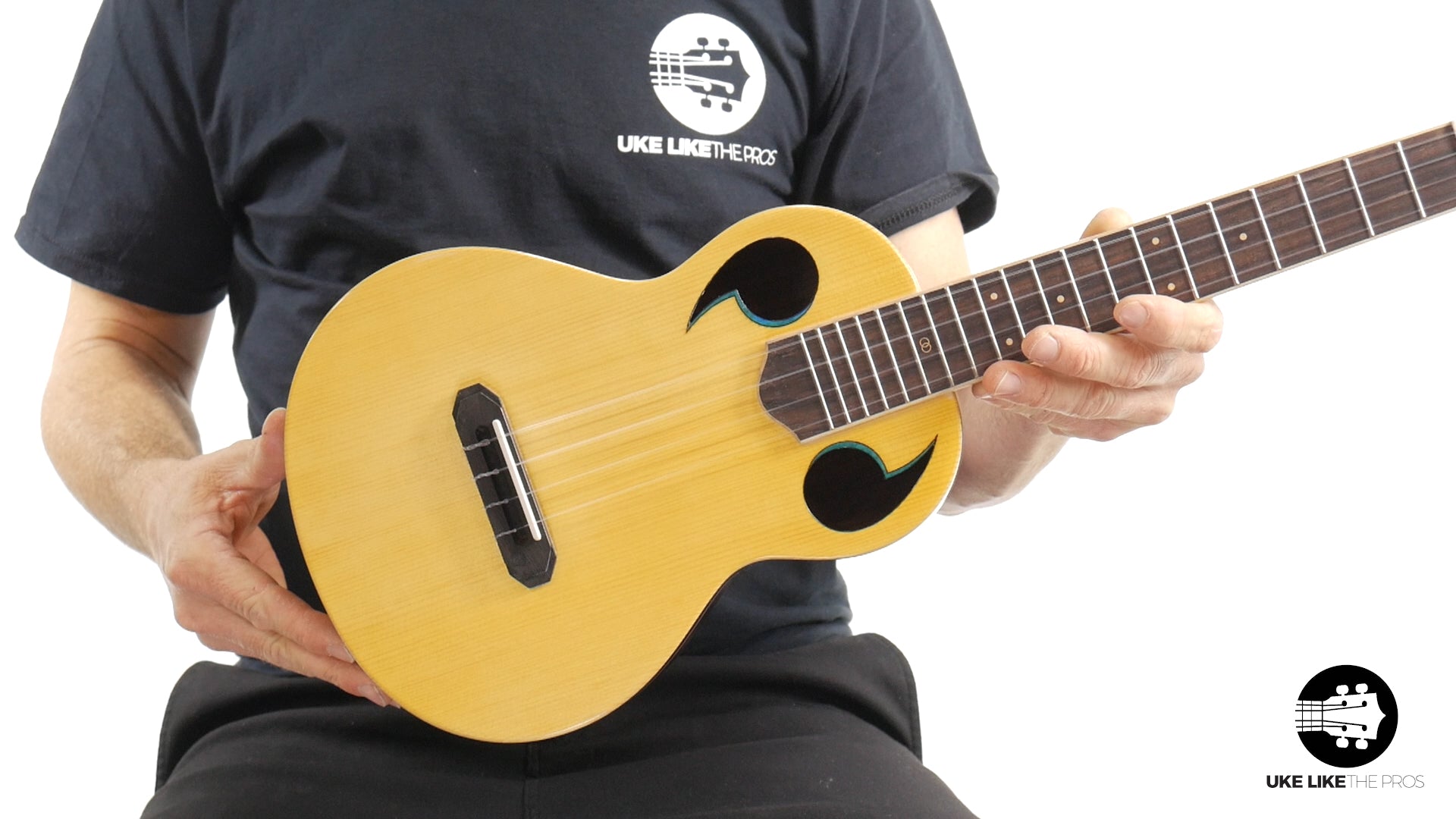 Rebel Quark Tenor Ukulele Solid Spruce Top and Solid Rosewood "The Hitman" B Stock 10% Off
