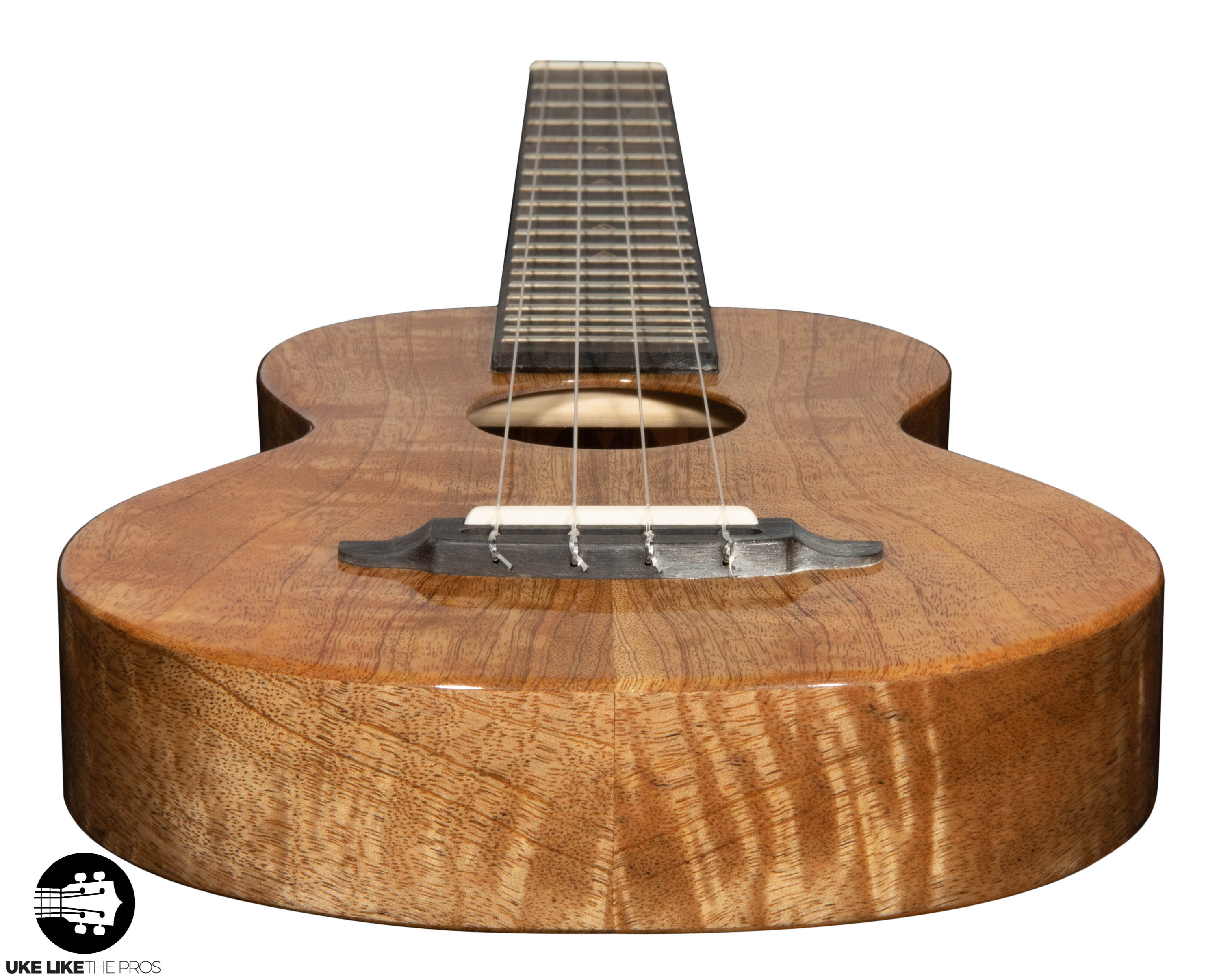 Rebel Double Creme Longneck Super Concert Slimline Ukulele Solid Mango “Beckett”