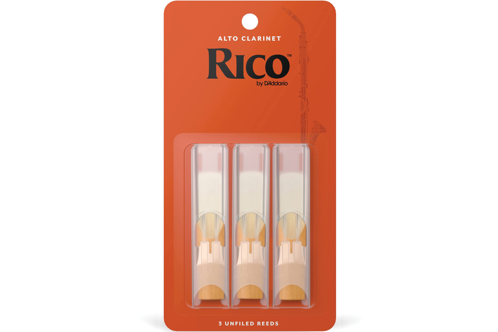 Rico by D'Addario Bb Clarinet Reeds Strength 2.0 - 3 Pack