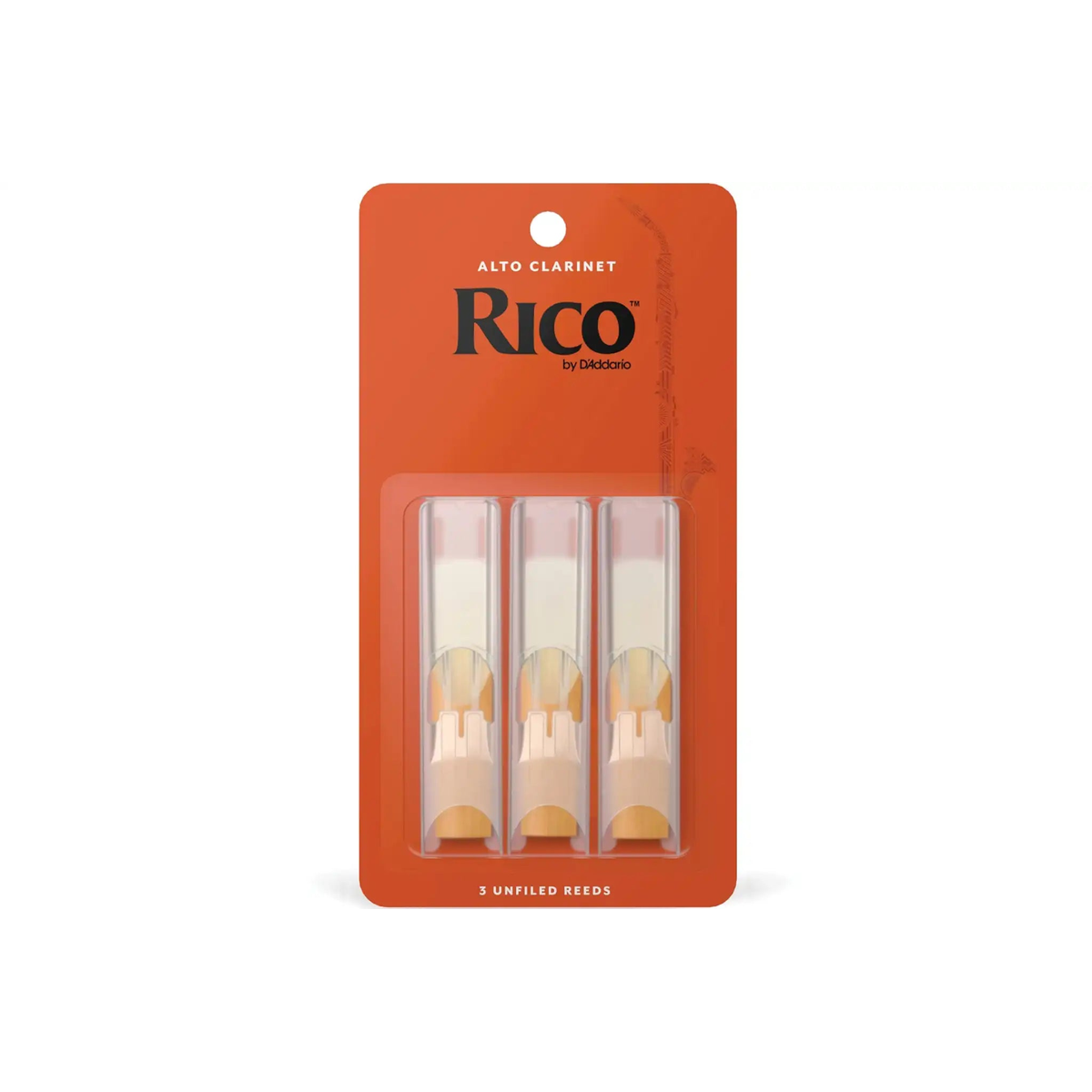 RicobyD_AddarioBbClarinetReedsStrength2.0-3Pack-front | Terry Carter Music Store
