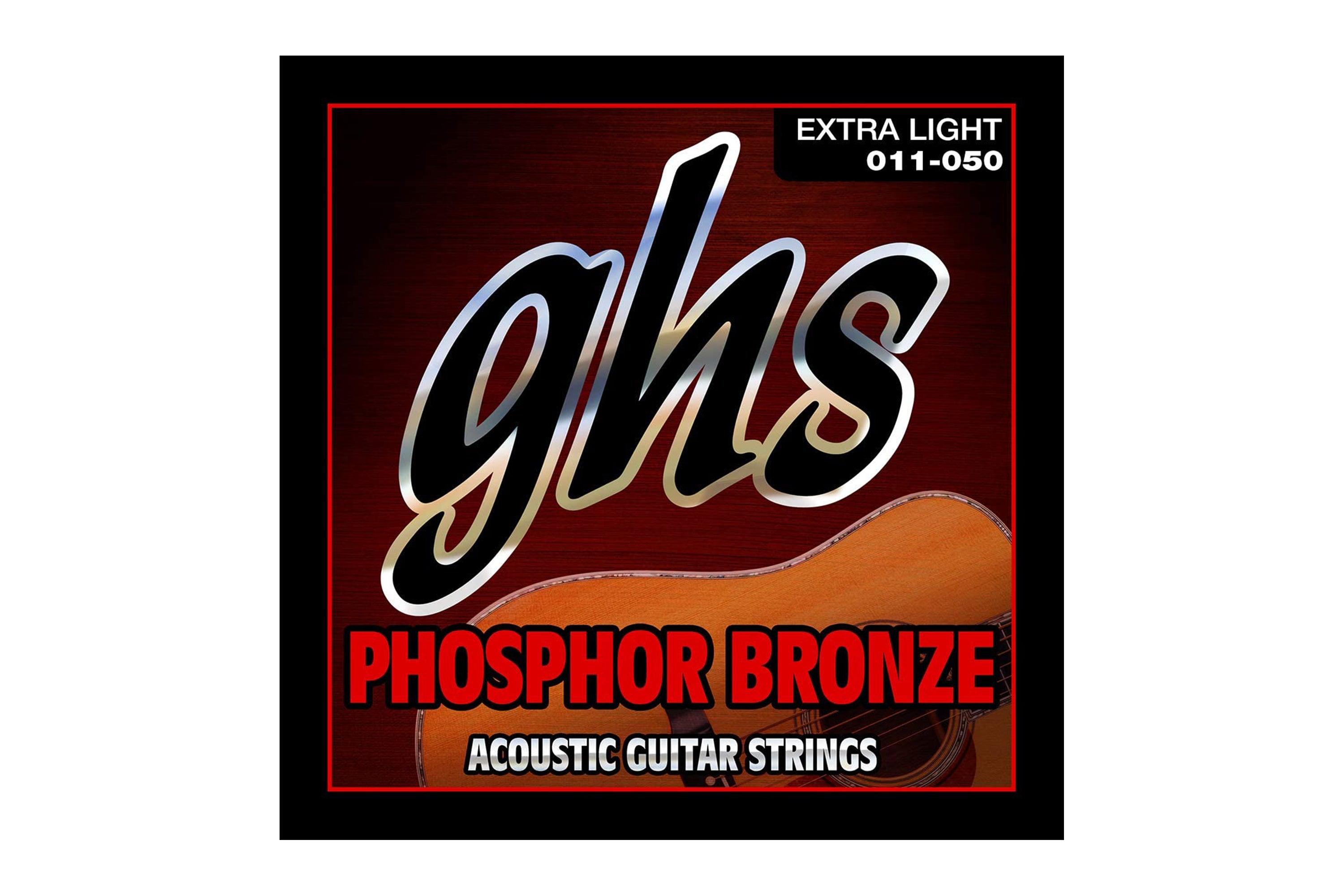 GHS S315 Phosphor Bronze Acoustic Guitar Strings - Extra Light .011-.050