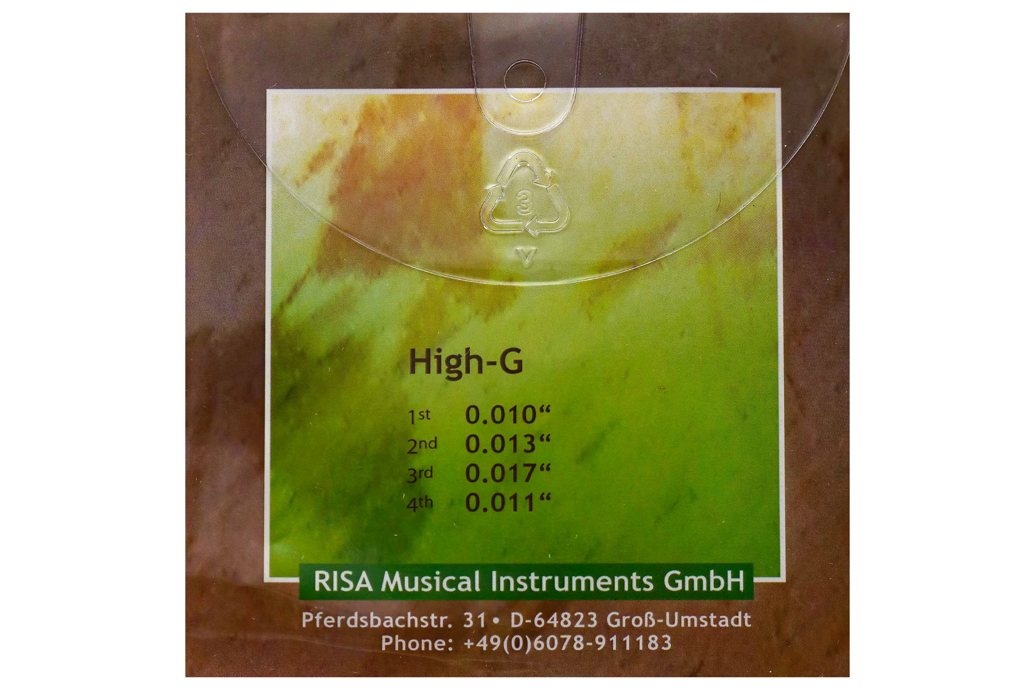 Risa Electric Tenor Ukulele Strings