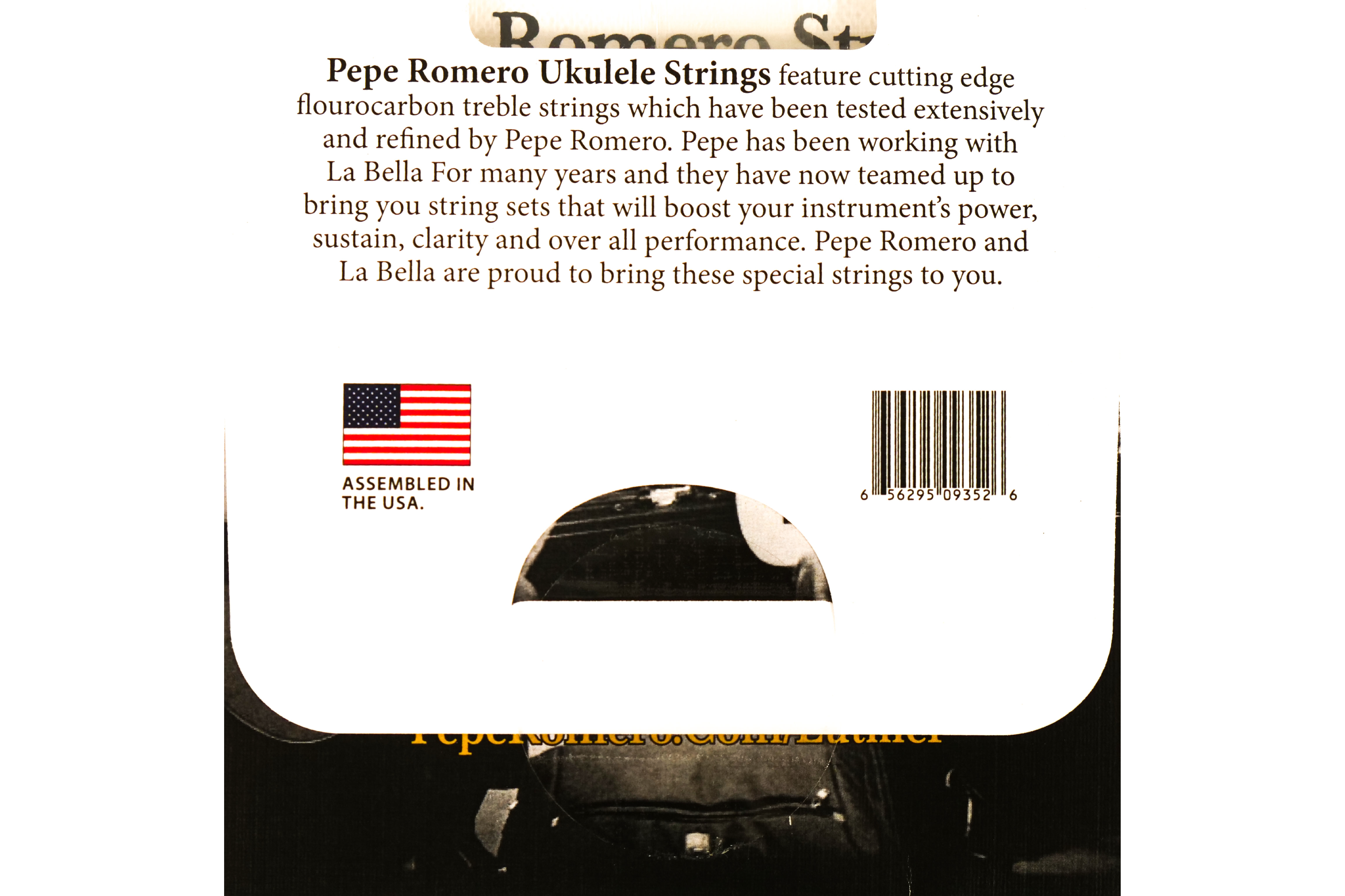 Pepe Romero LAVA2 Tenor/Concert/Soprano Smoke Gray Fluorocarbon Ukulele Strings LOW G