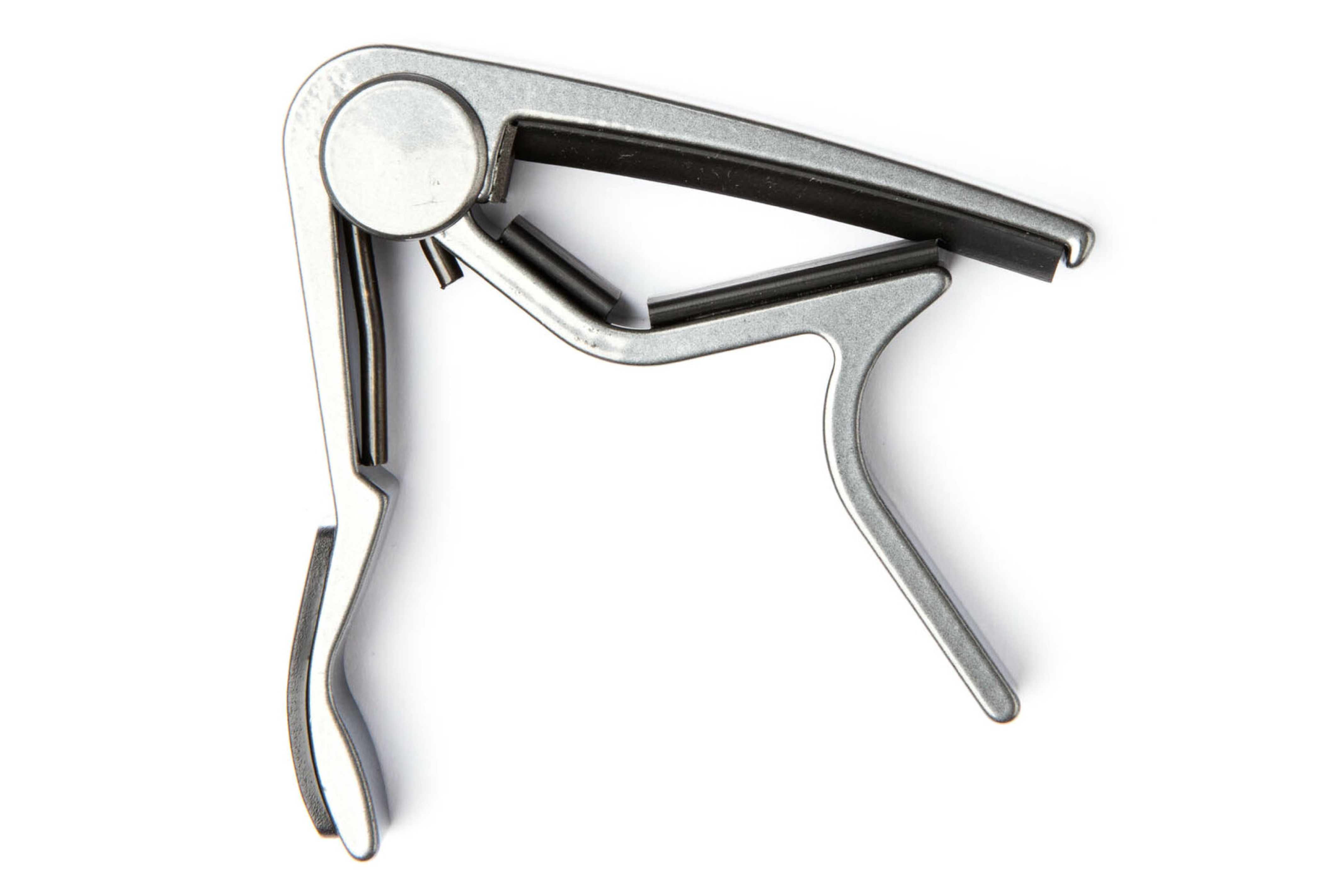 Dunlop 83CS Acoustic Trigger Curved Guitar Capo - Smoked Chrome