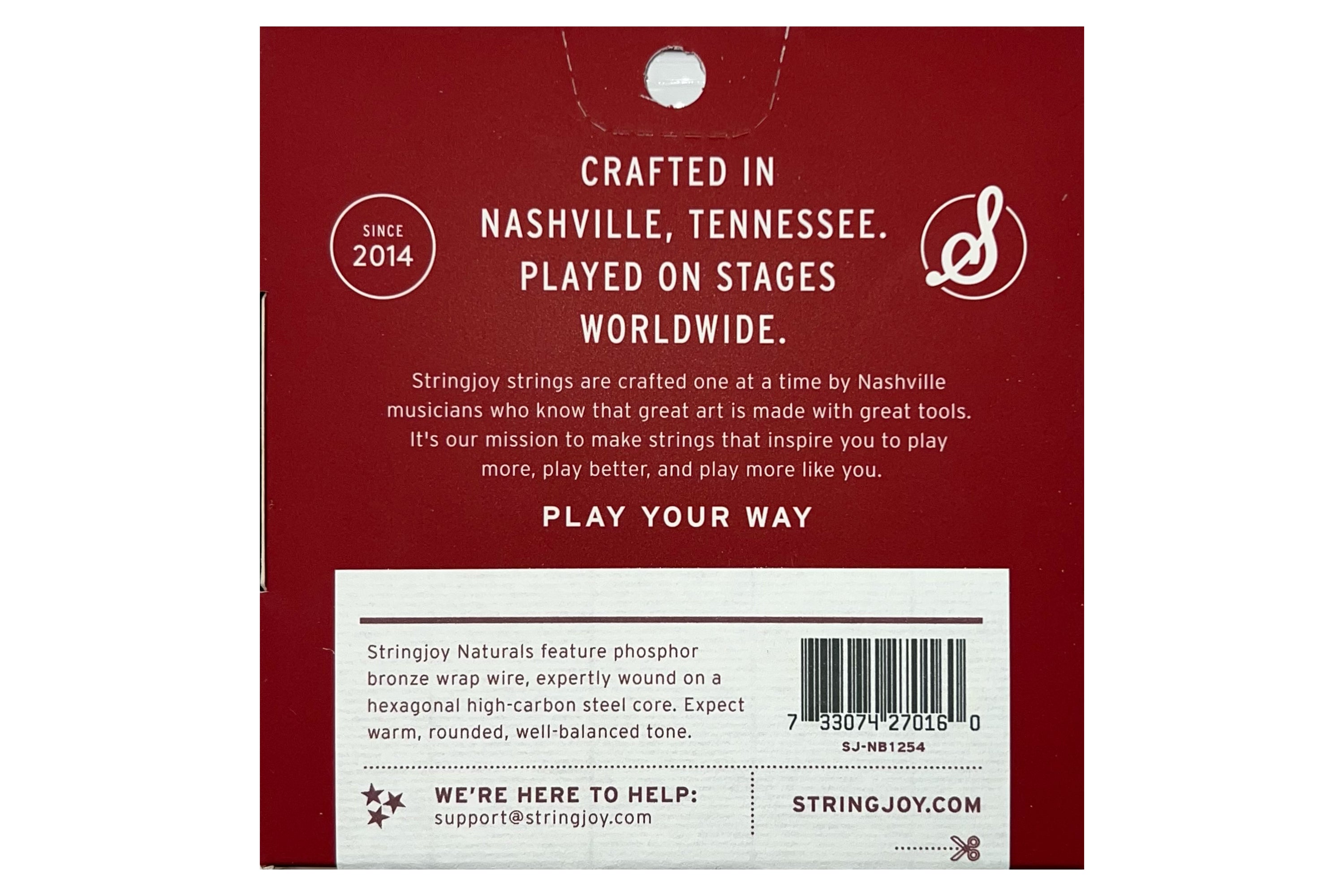 Stringjoy SJ-NB1254 Guitar Strings