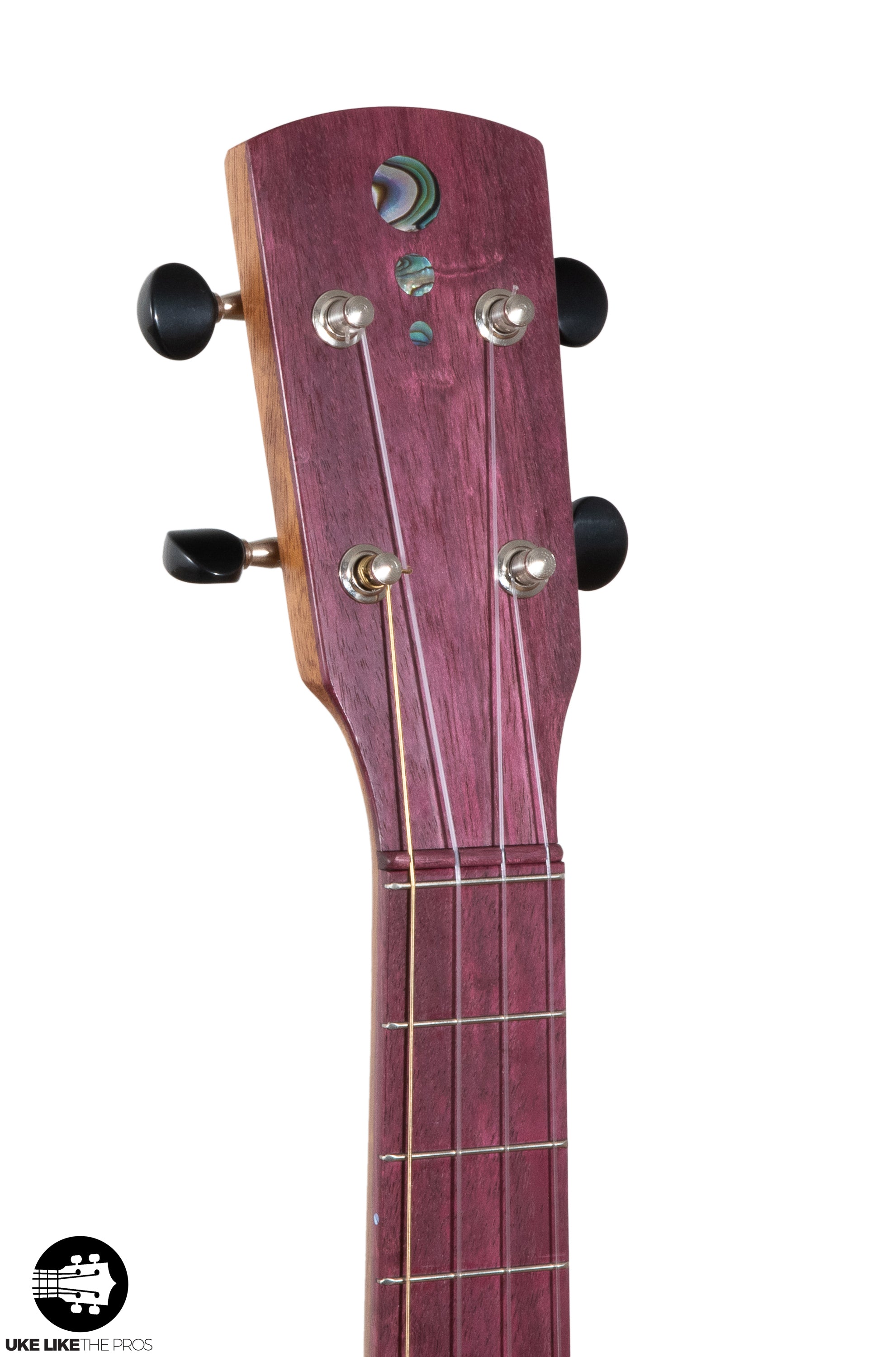 Tyde Music Custom Tenor Ukulele Stunning Rainbow Poplar "Bifrost"