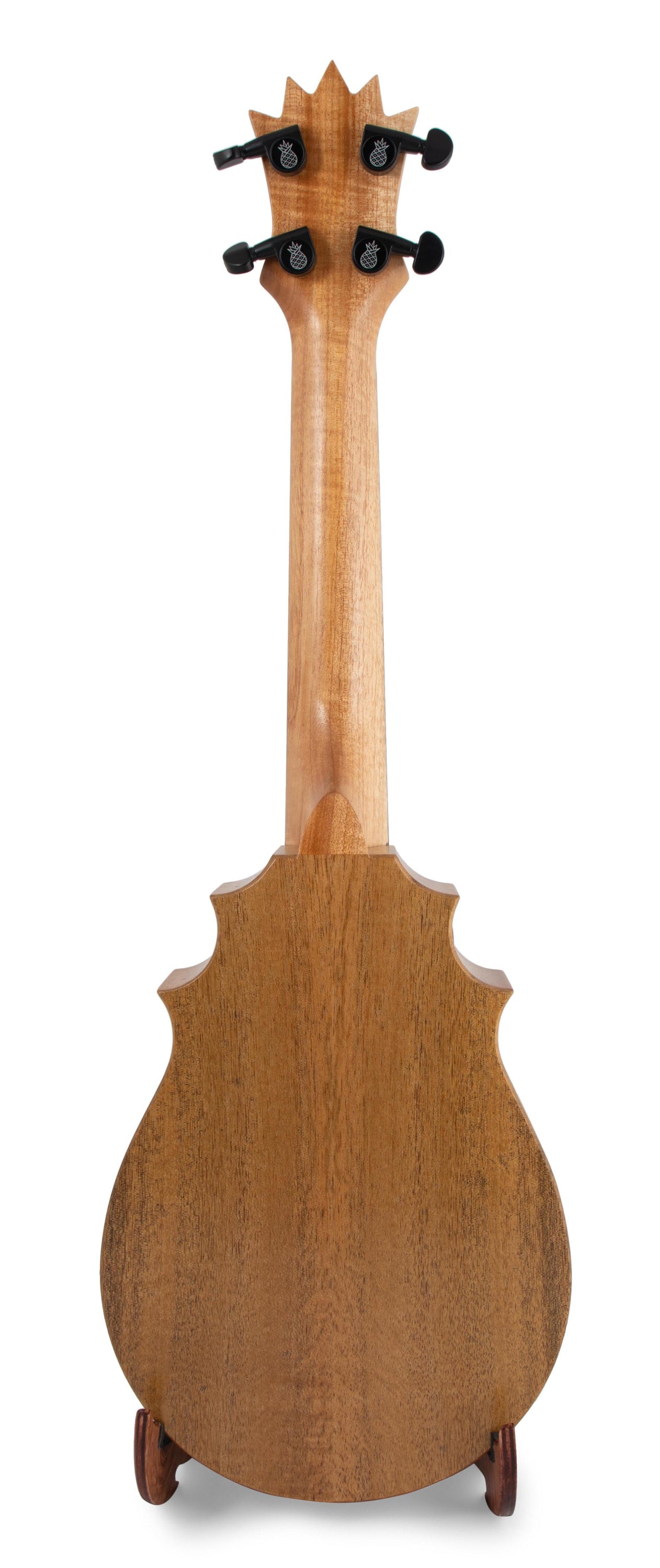 UkeSA Pineapple Sunday Opio Concert Ukulele Solid Acacia "Edward III" by Pops KoAloha (DISCOUNTED $387)