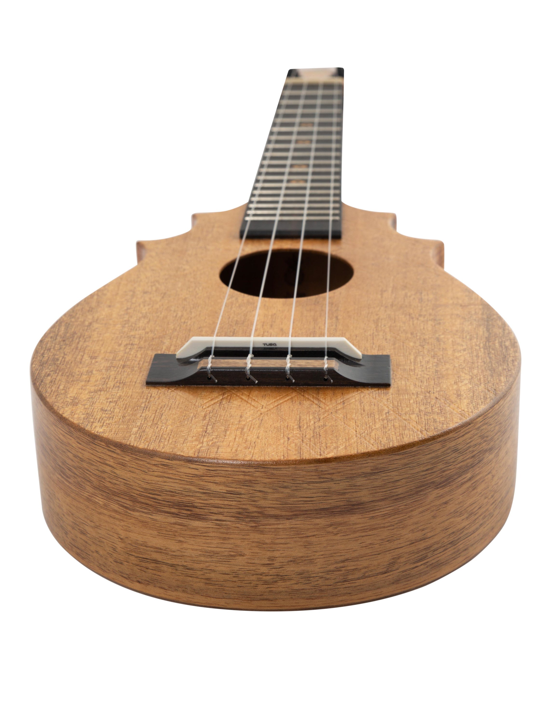 UkeSA Pineapple Sunday Opio Concert Ukulele Solid Acacia "Edward III" by Pops KoAloha (DISCOUNTED $387)