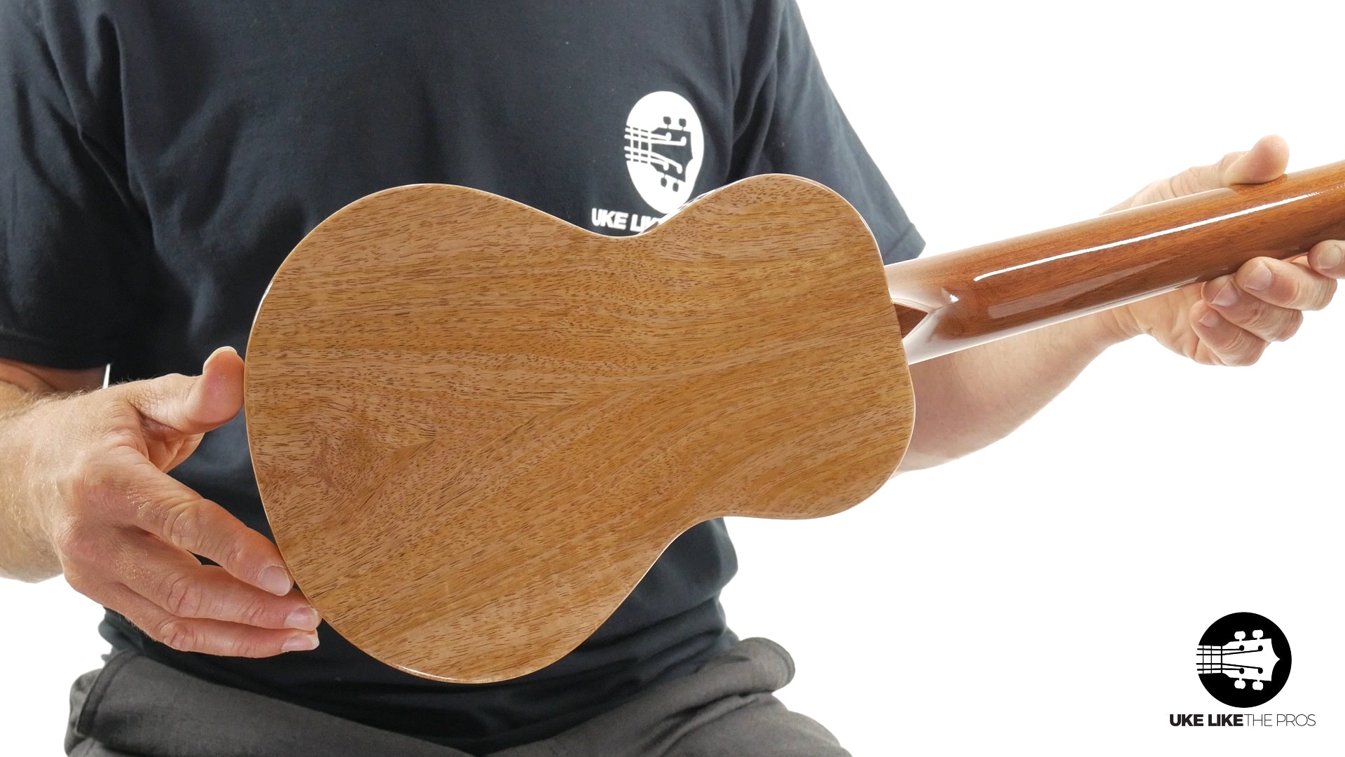 Rebel Double Creme Long Neck Concert Ukulele Mango "Butter"