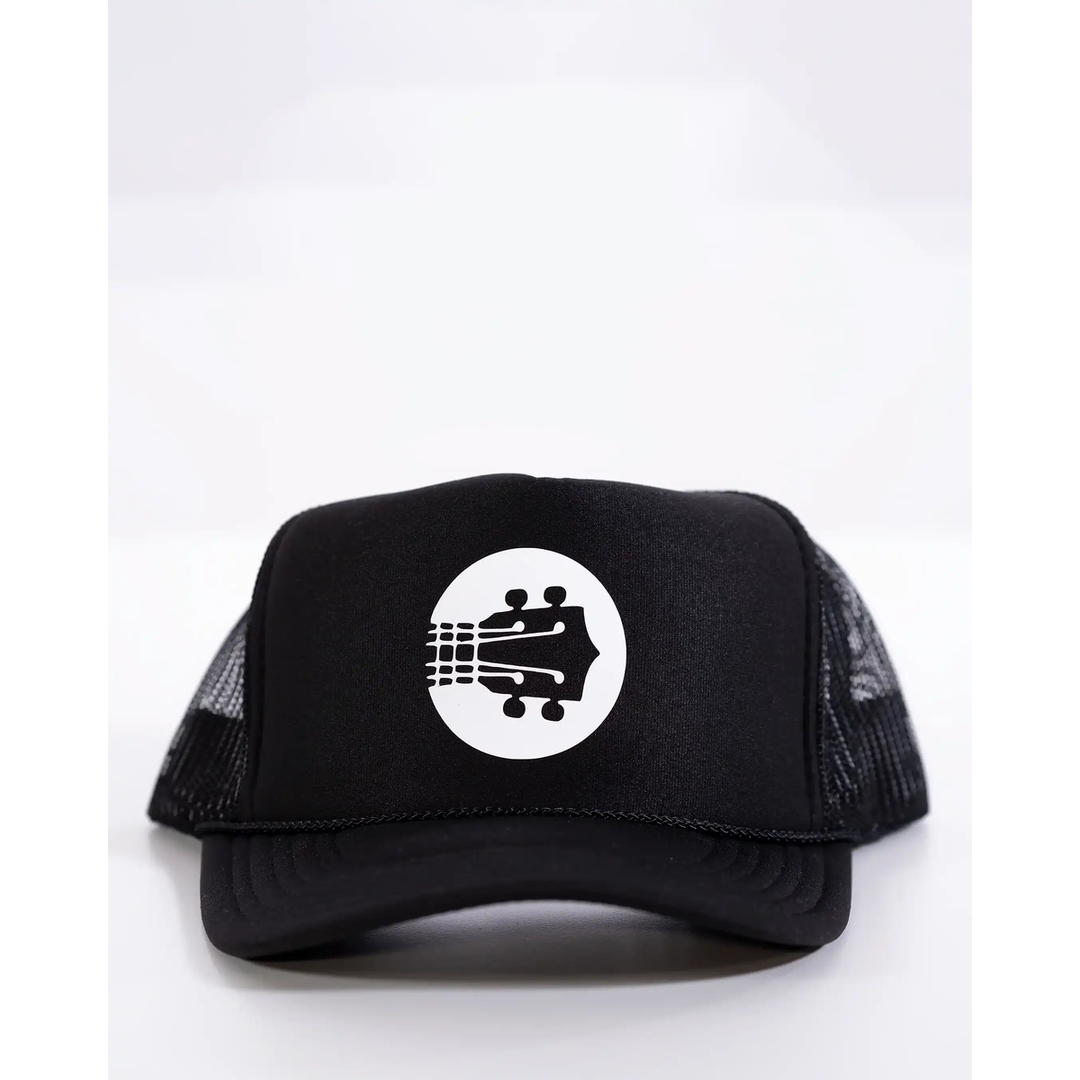 ULTP_Hat_Trucker_Black_Hat_White_Logo_FRONT | Terry Carter Music Store