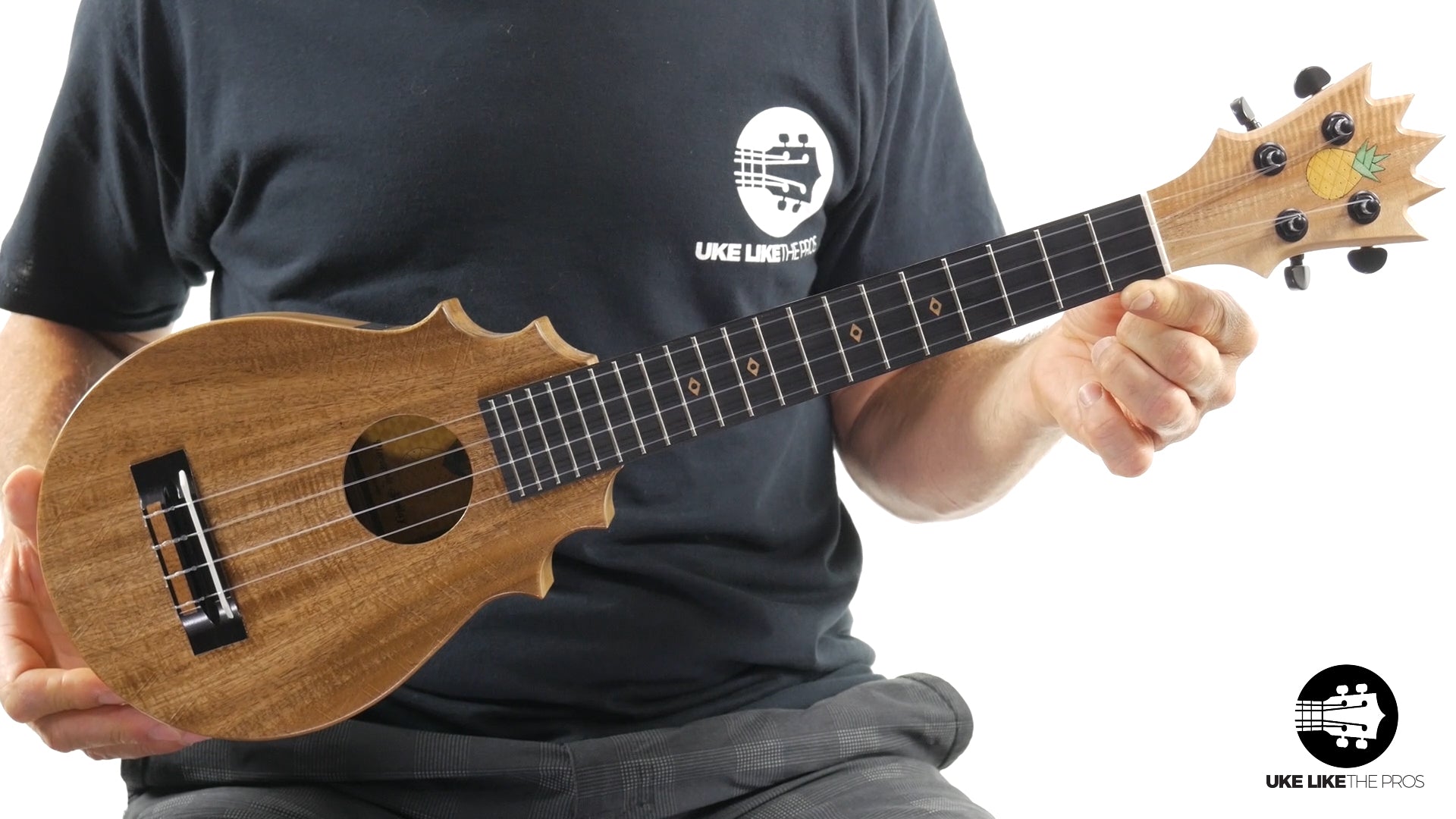 UkeSA PAUS-CL Long Neck Concert Ukulele Acacia "King Cross" 20% OFF