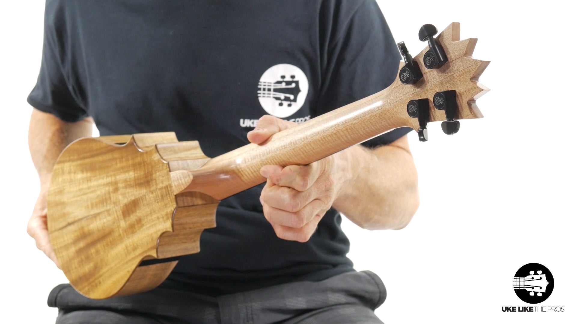 UkeSA PAUS-CL Long Neck Concert Ukulele Acacia "King Cross" 20% OFF