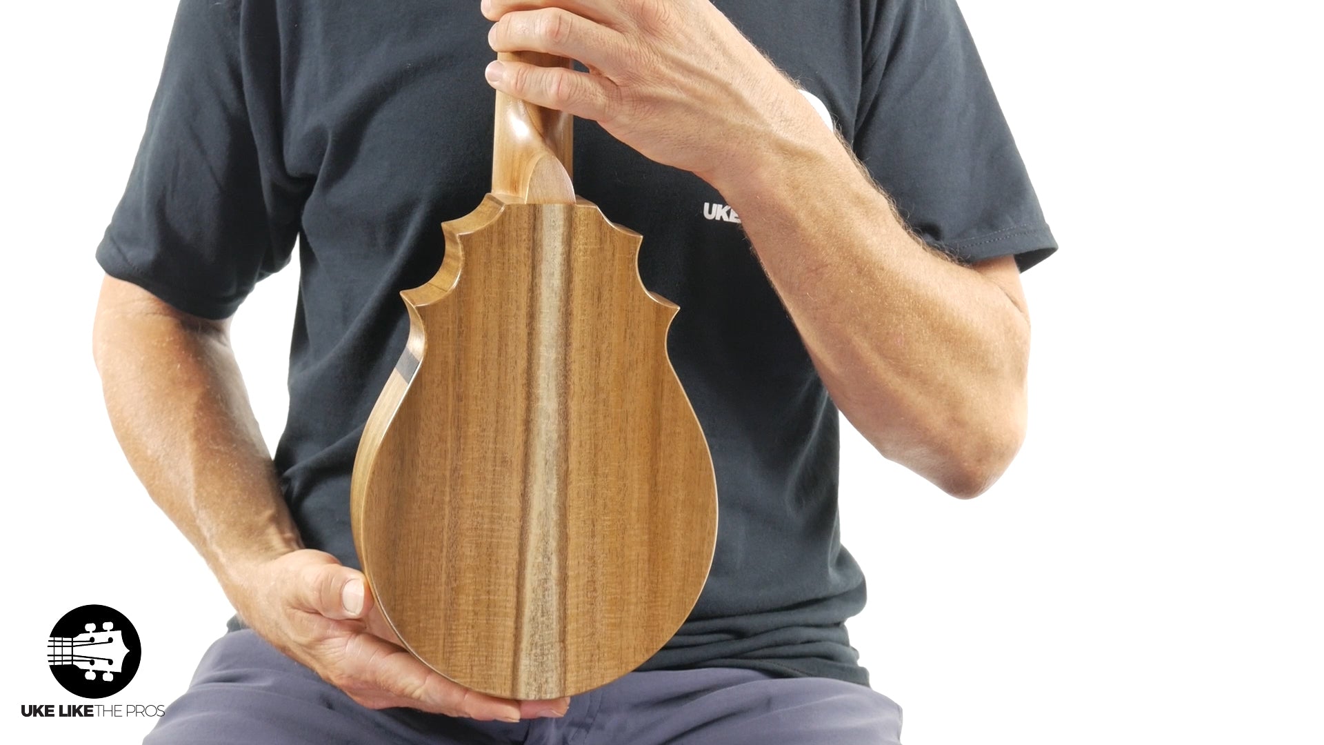 UkeSA Pineapple Sunday Opio Concert Ukulele Acacia "White Fang"