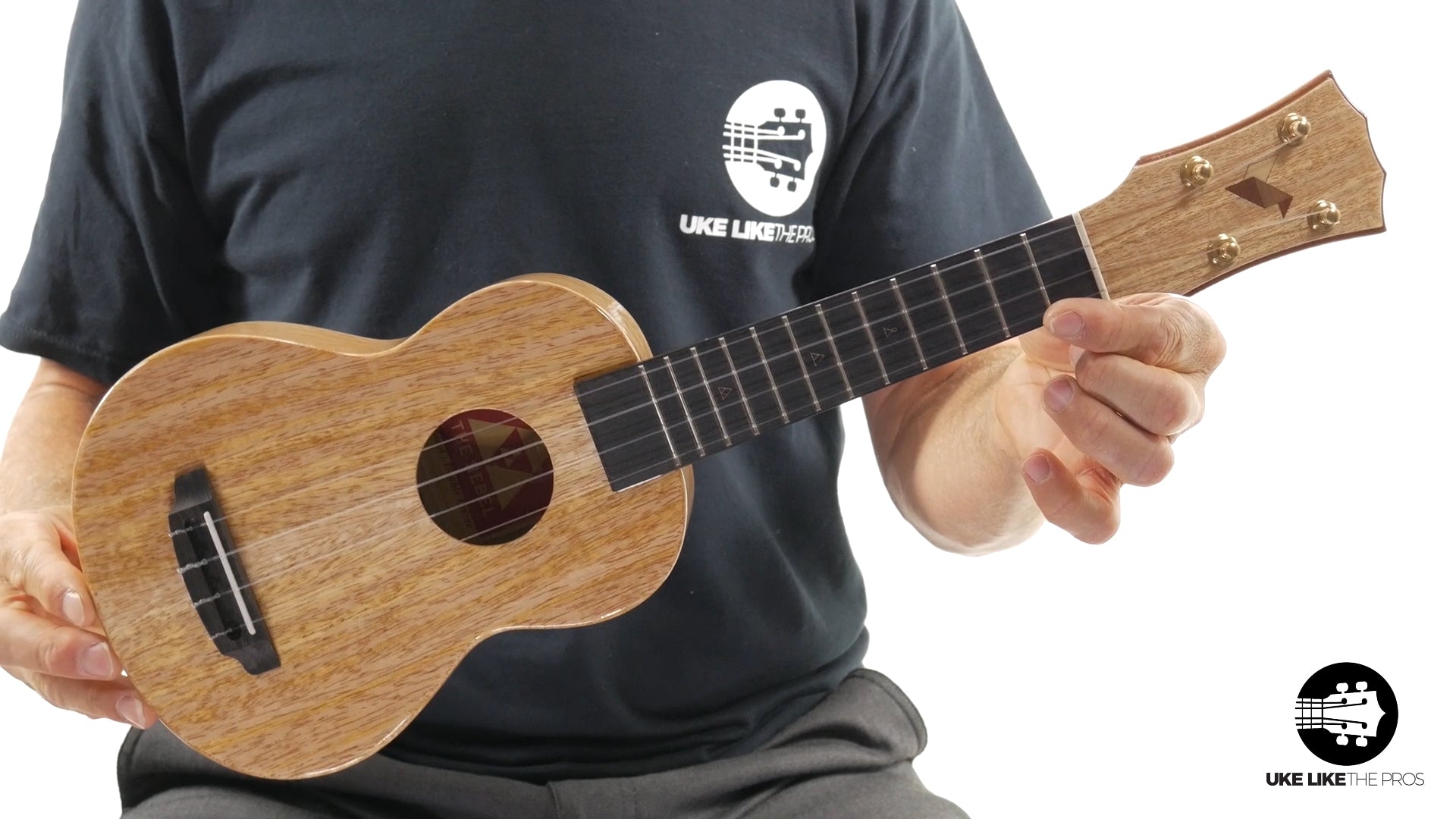 Rebel Double Creme Soprano Ukulele Mango "Little Giant"